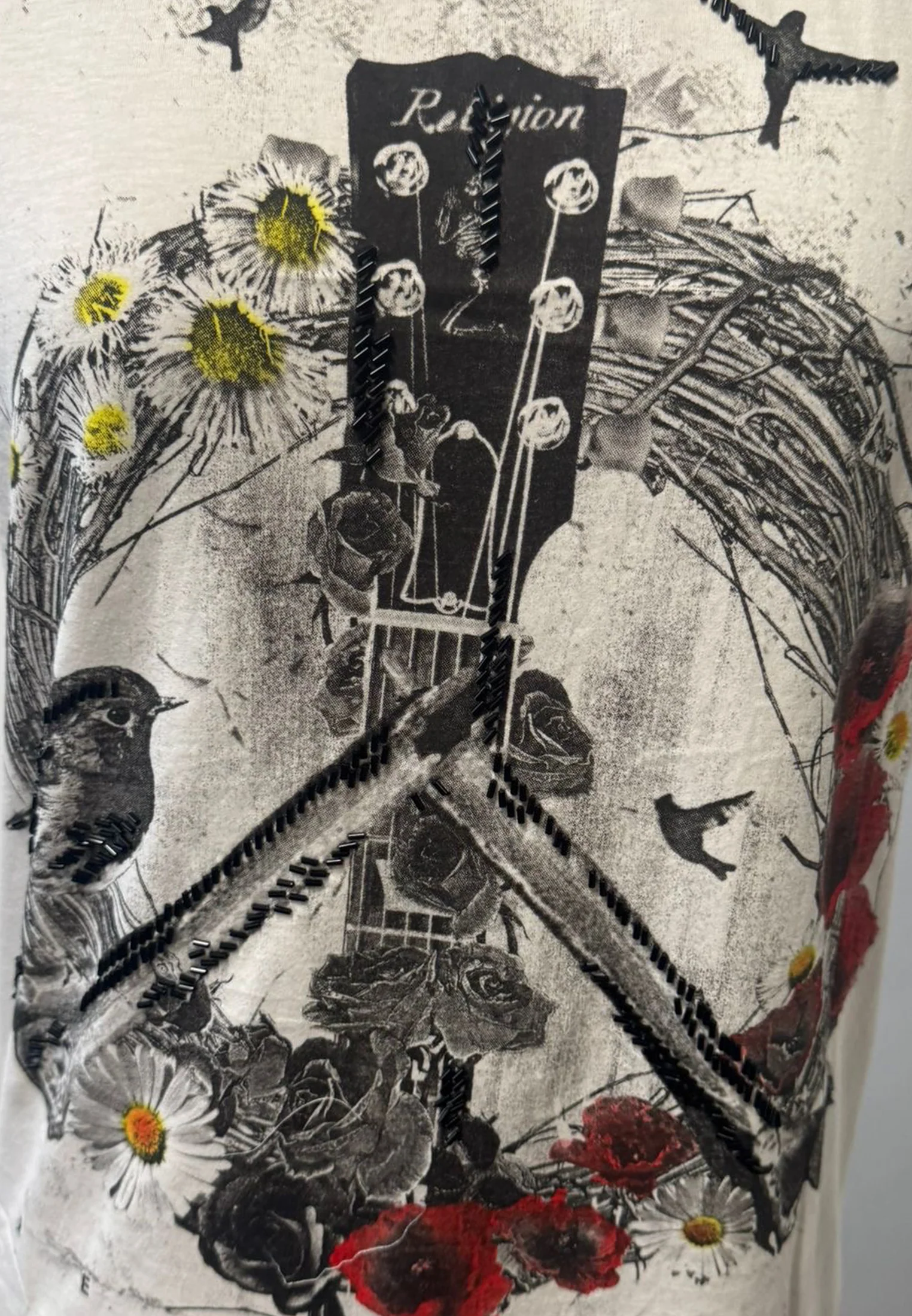 PEACE DRESS WHITE - Image 5