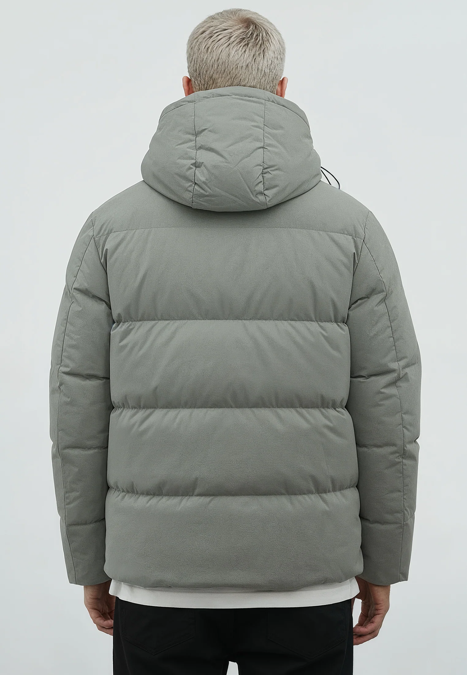 PERFORMANCE PUFFER JACKET GREEN - Image 3