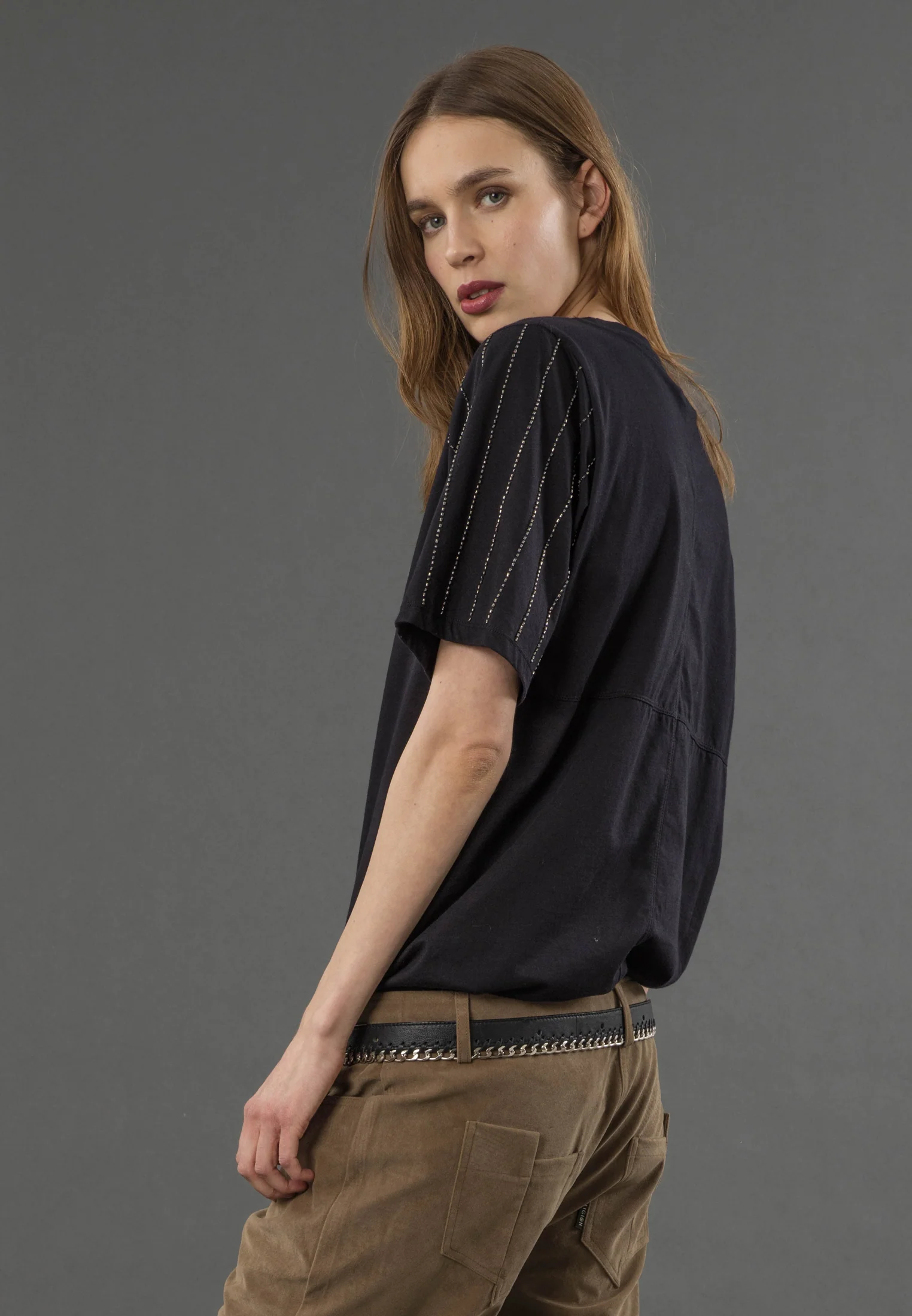 PERIDOT T-SHIRT BLACK - Image 5