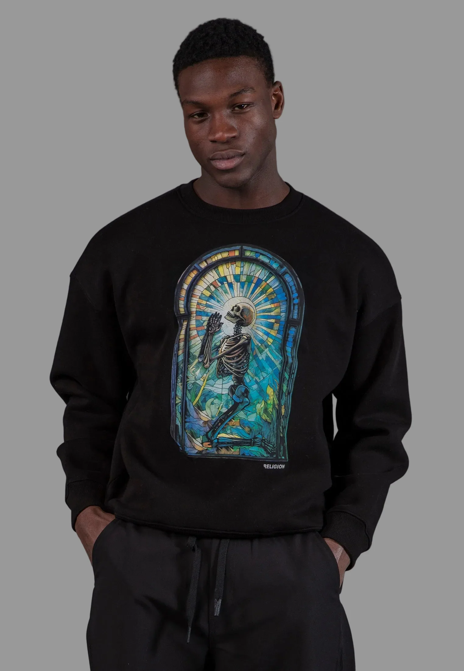 PSYCHEDELIC SWEAT BLACK