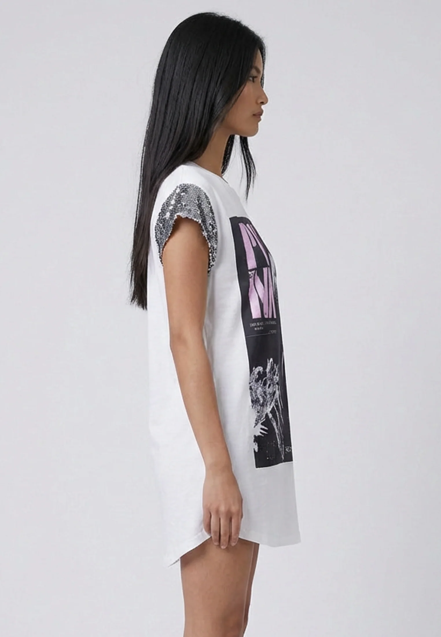 PUNK DRESS OFF WHITE - Image 6