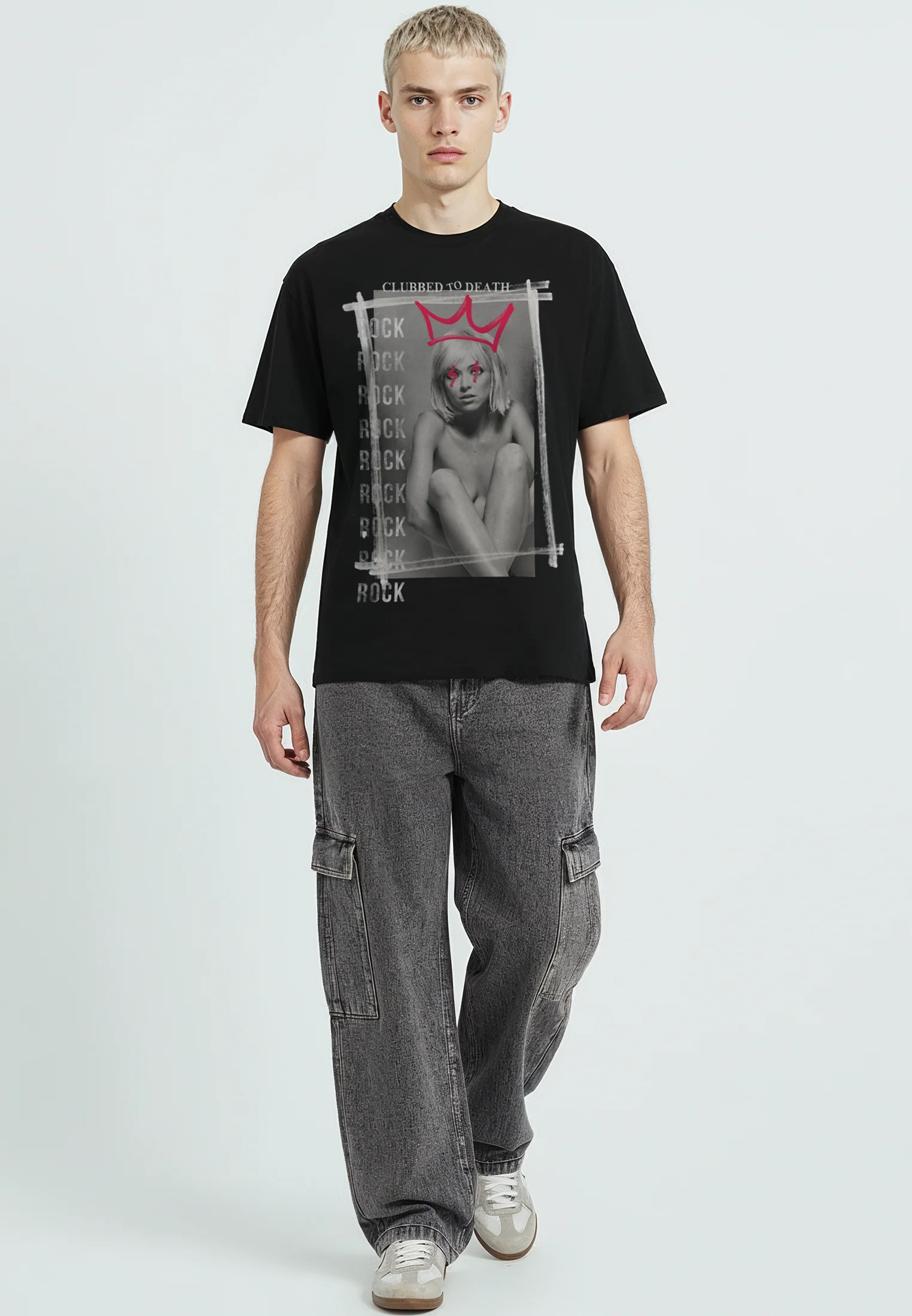 QUEEN T-SHIRT BLACK - Image 4