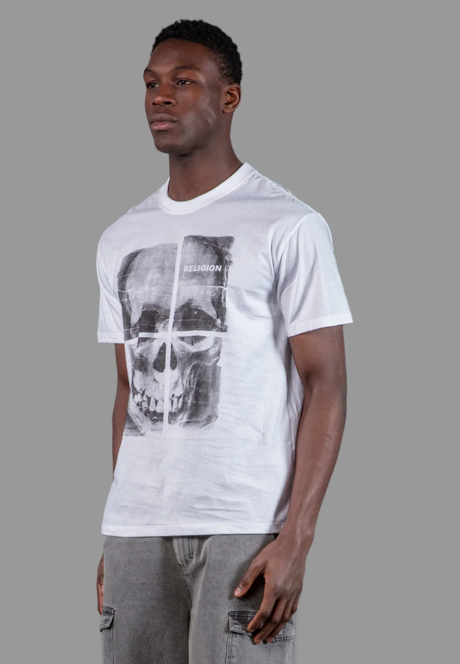 R CROSS T-SHIRT WHITE - Image 3