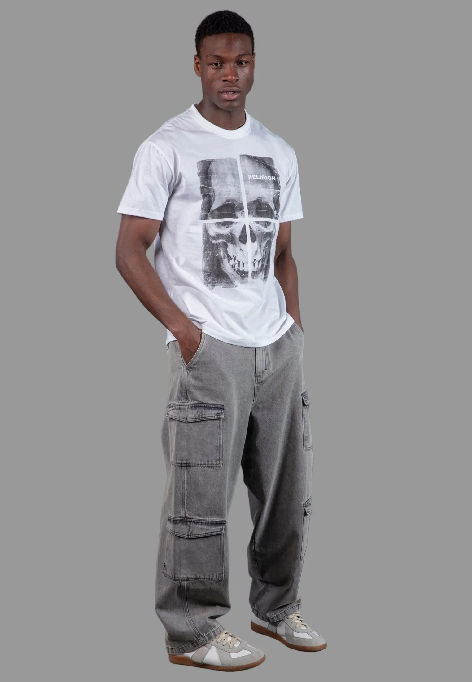 R CROSS T-SHIRT WHITE - Image 4