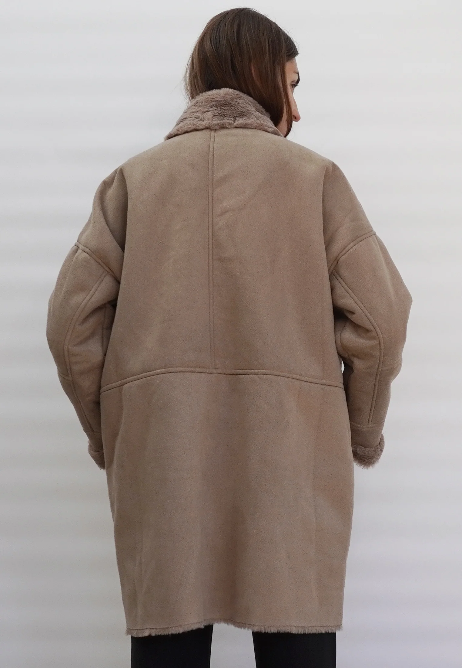 RADIANT COAT TAUPE - Image 2