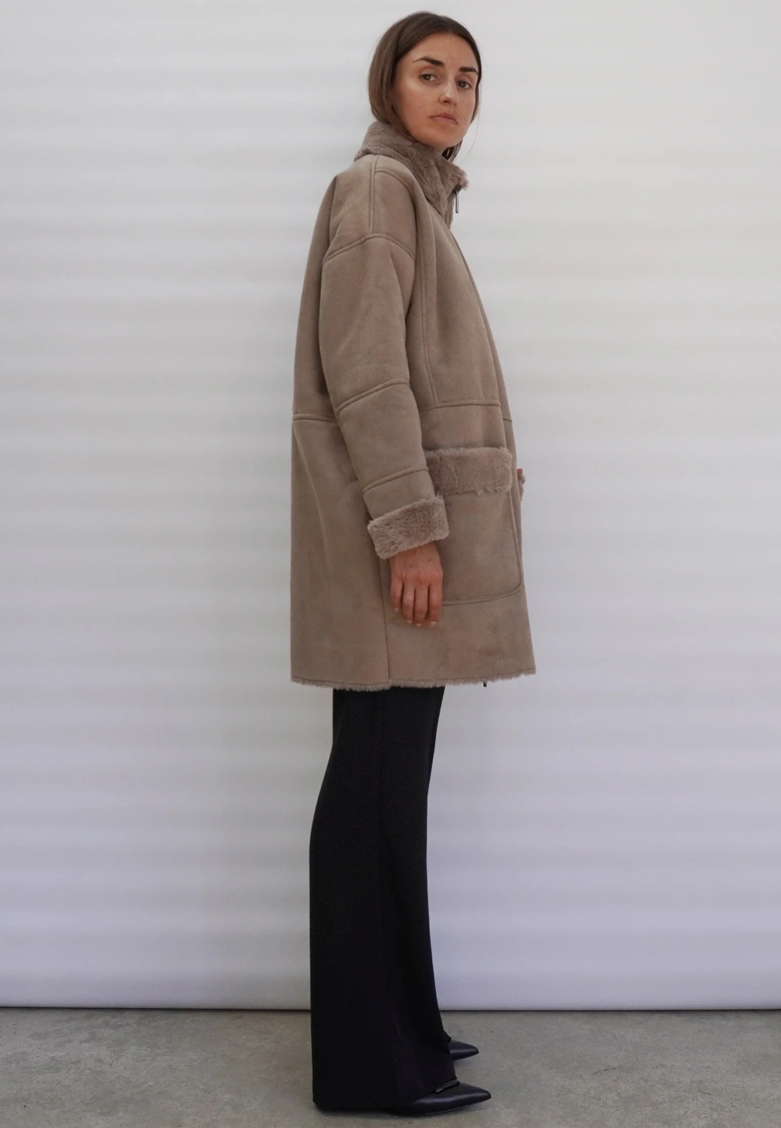 RADIANT COAT TAUPE - Image 6