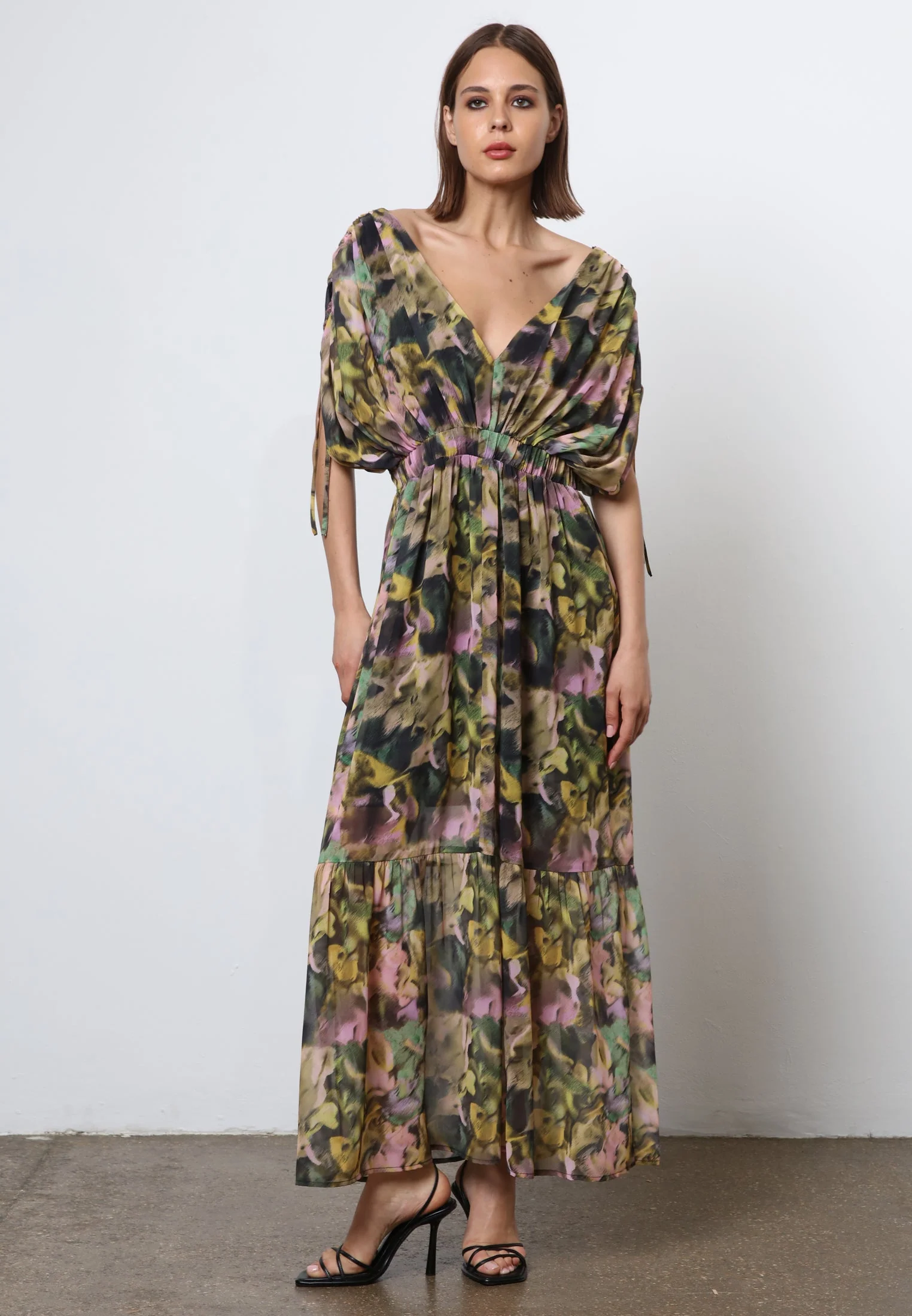 RADIANT MAXI DRESS OBSCURE YELLOW - Image 2