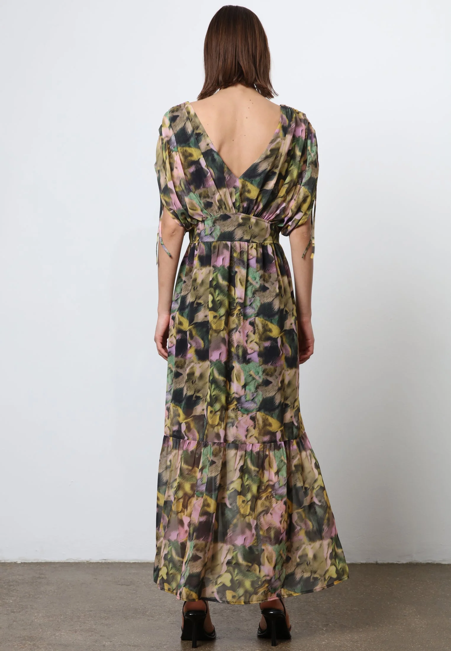 RADIANT MAXI DRESS OBSCURE YELLOW - Image 3