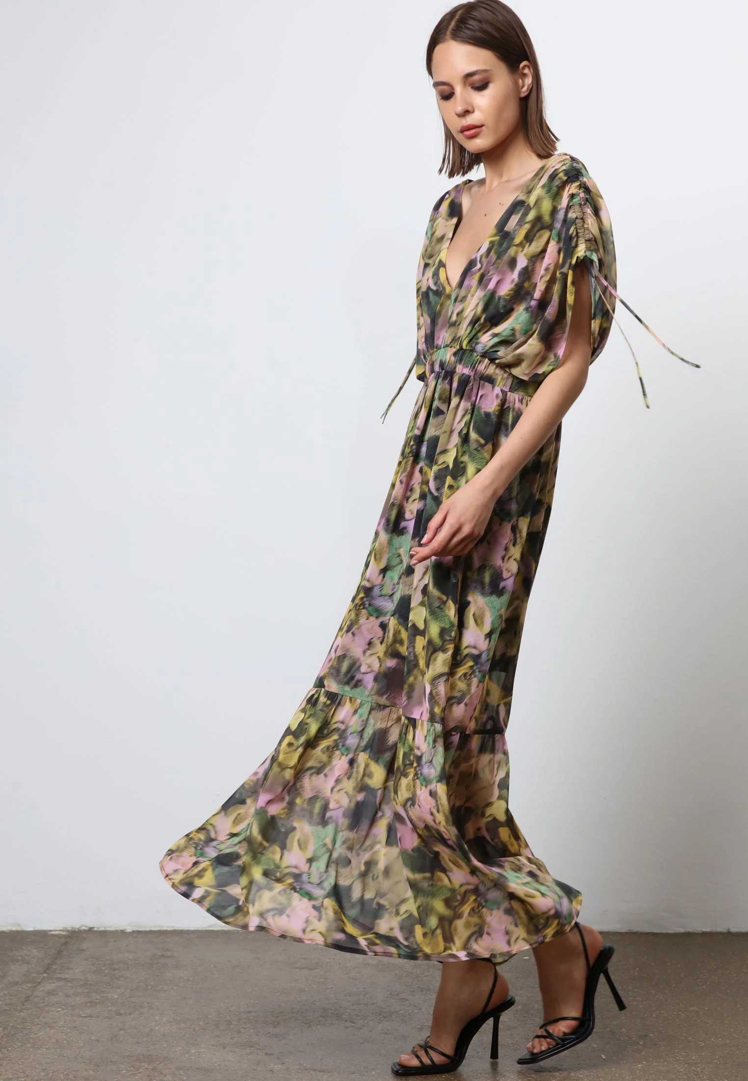 RADIANT MAXI DRESS OBSCURE YELLOW - Image 5