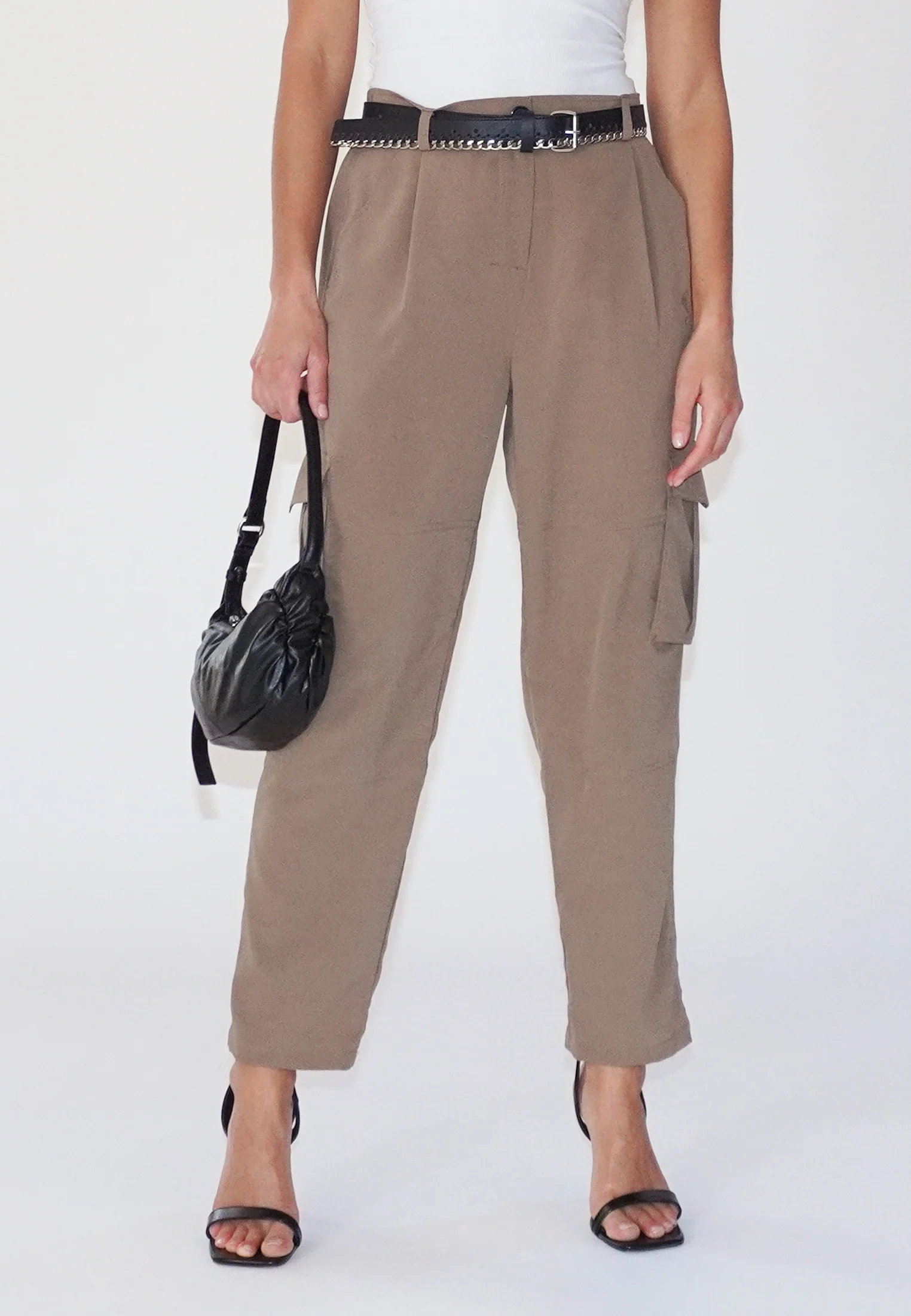 RAY BROWN CARGO TROUSERS - Image 5