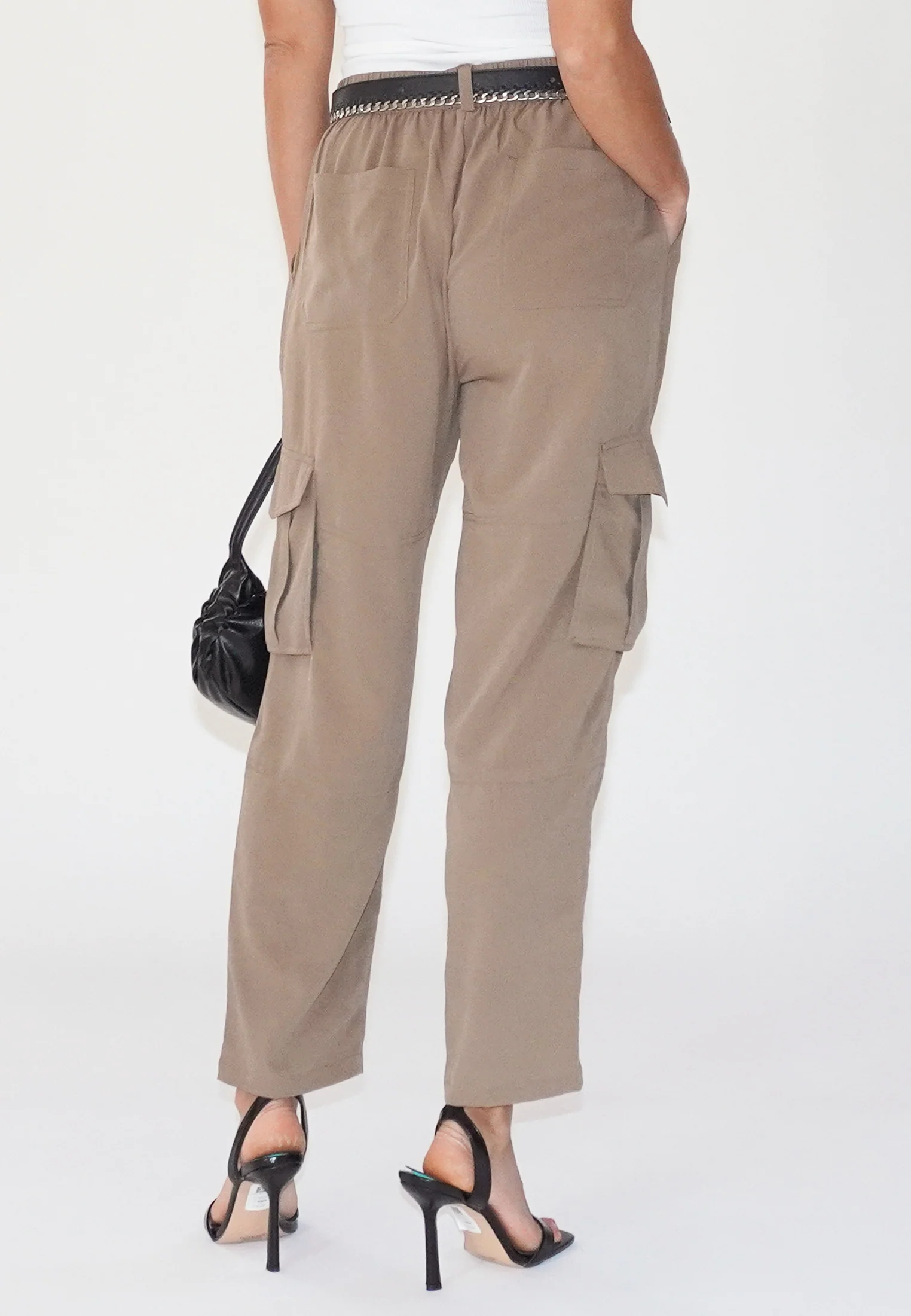RAY BROWN CARGO TROUSERS - Image 6
