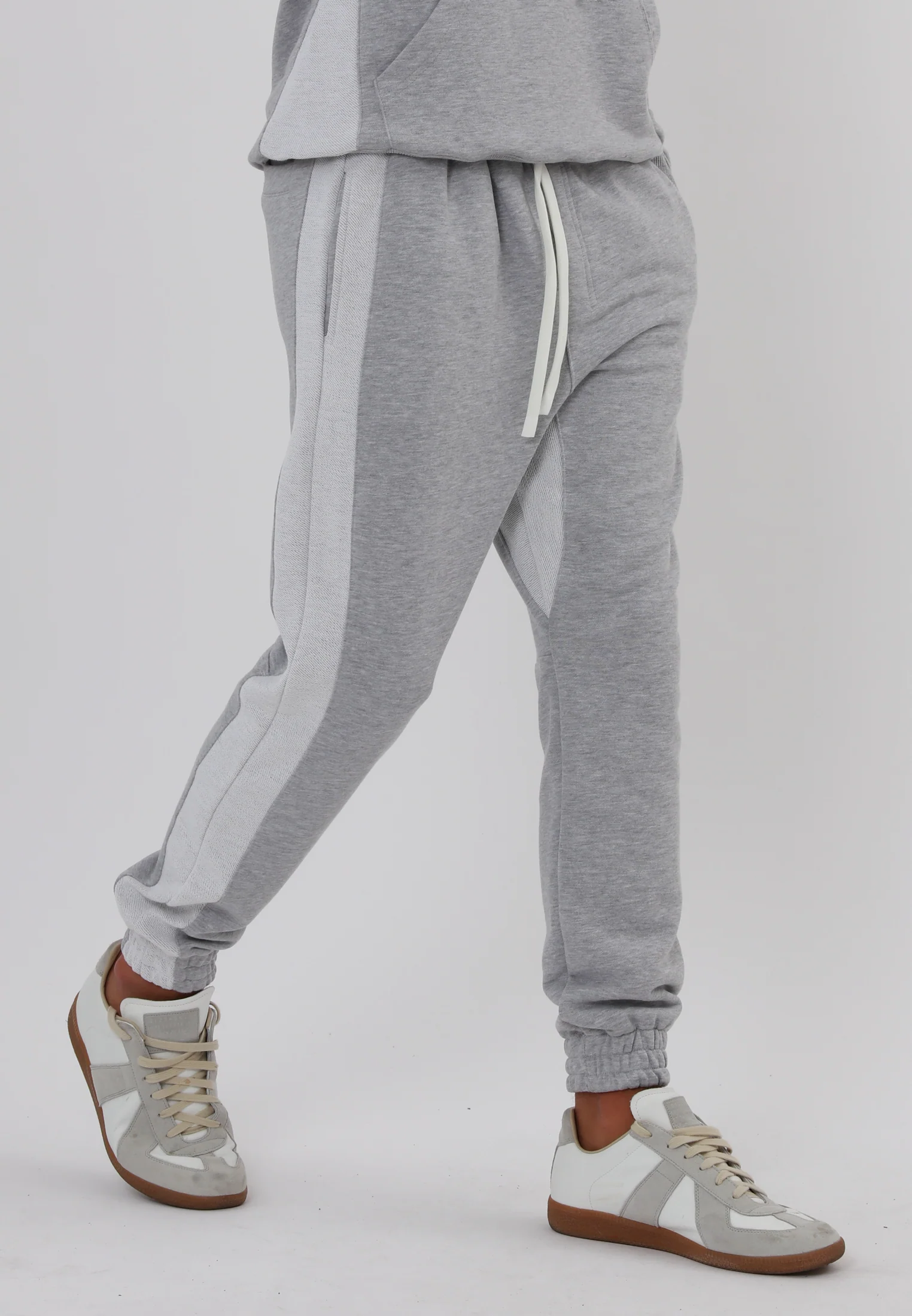 REVERSE PANTS GREY MARL
