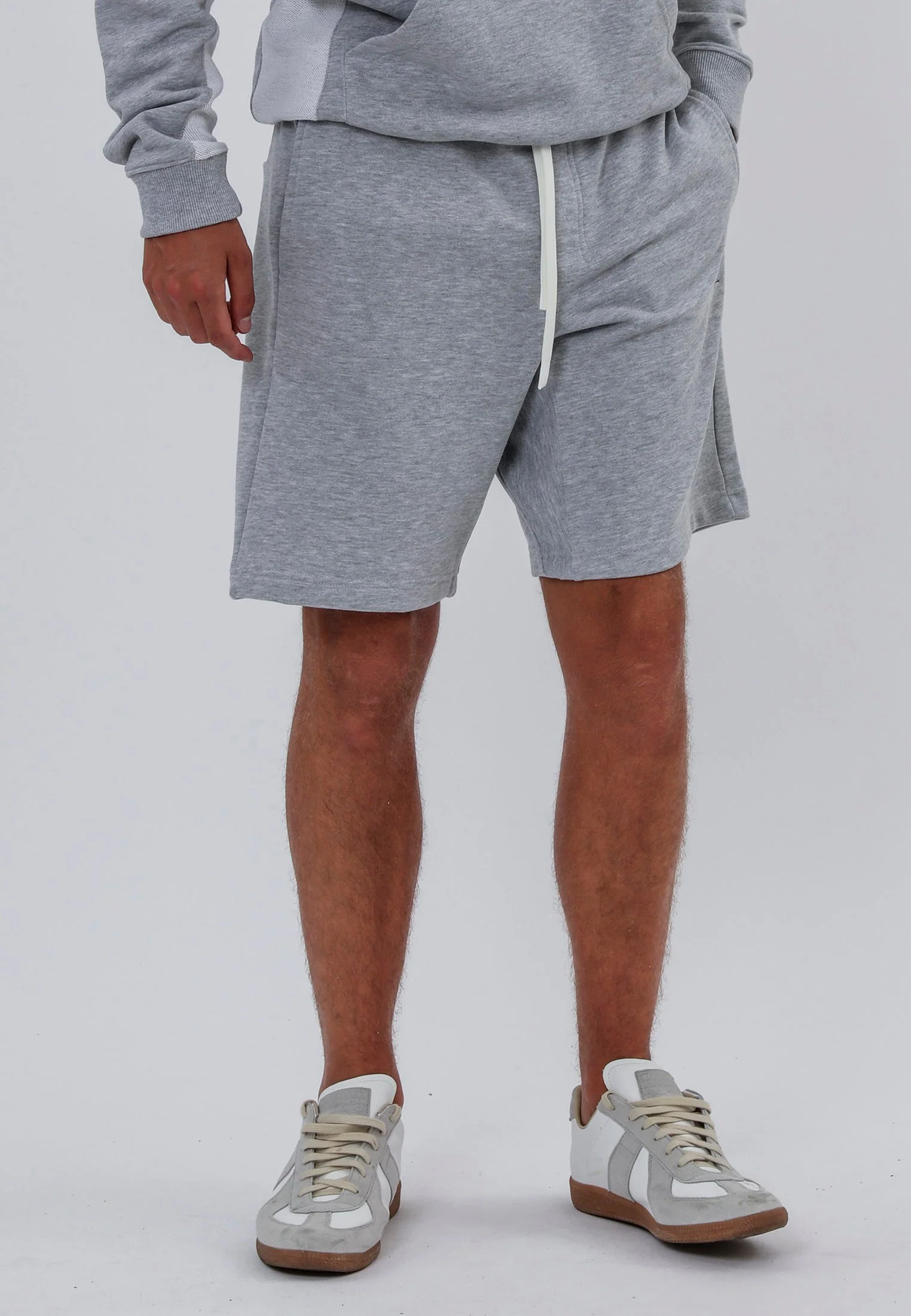 REVERSE SHORTS GREY MARL - Image 2