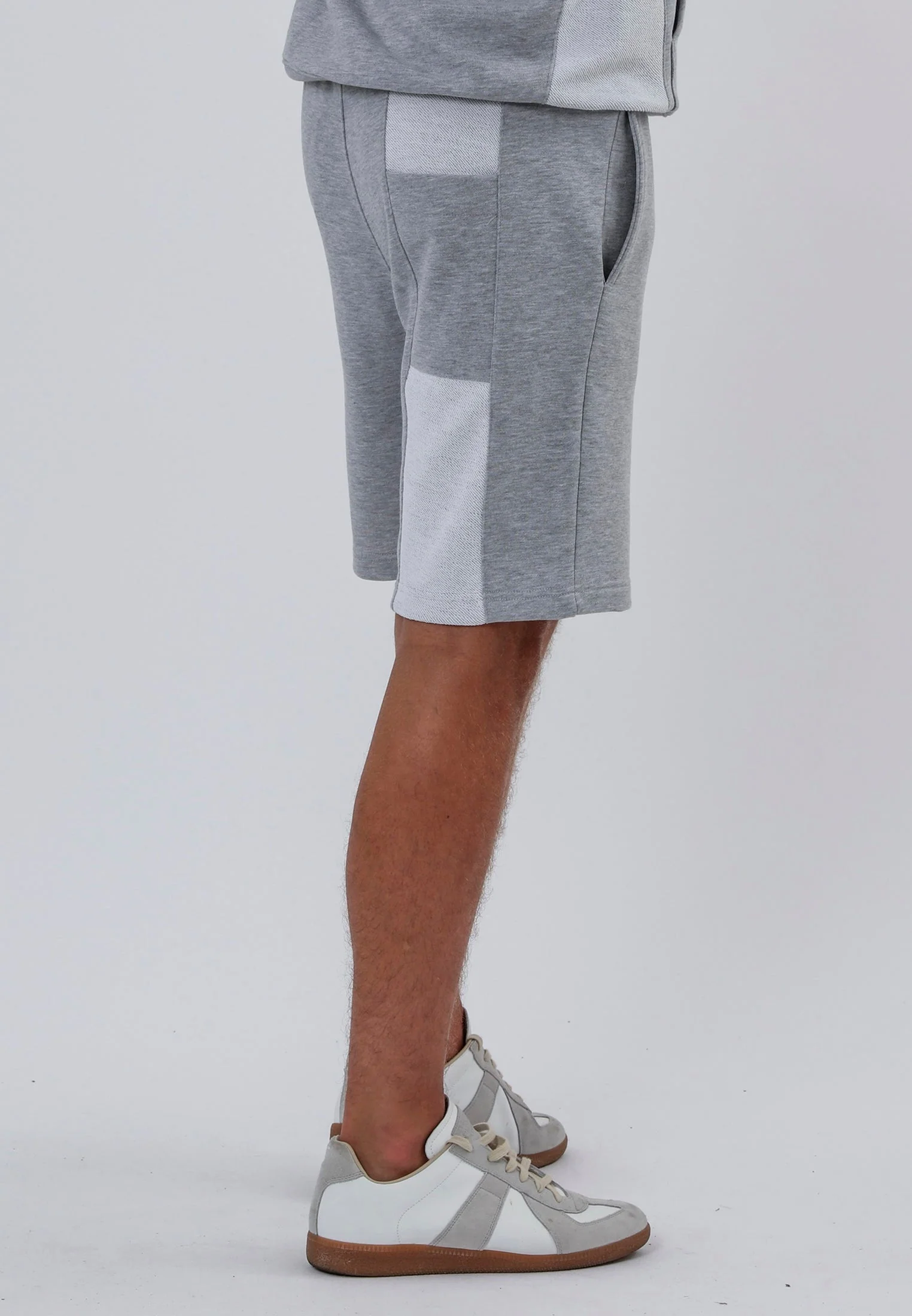 REVERSE SHORTS GREY MARL - Image 3