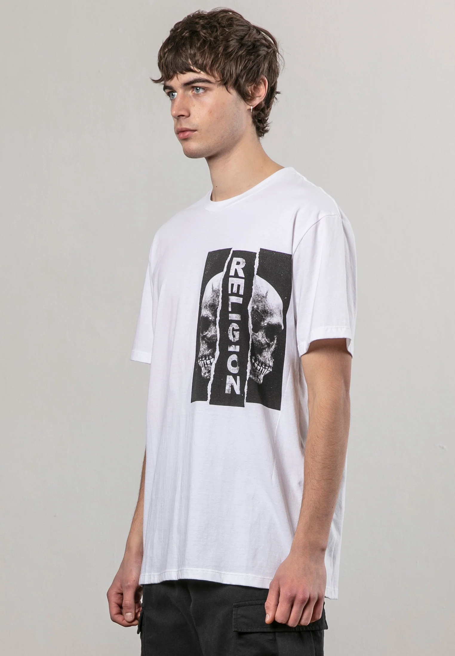 RIPPED T-SHIRT WHITE - Image 4