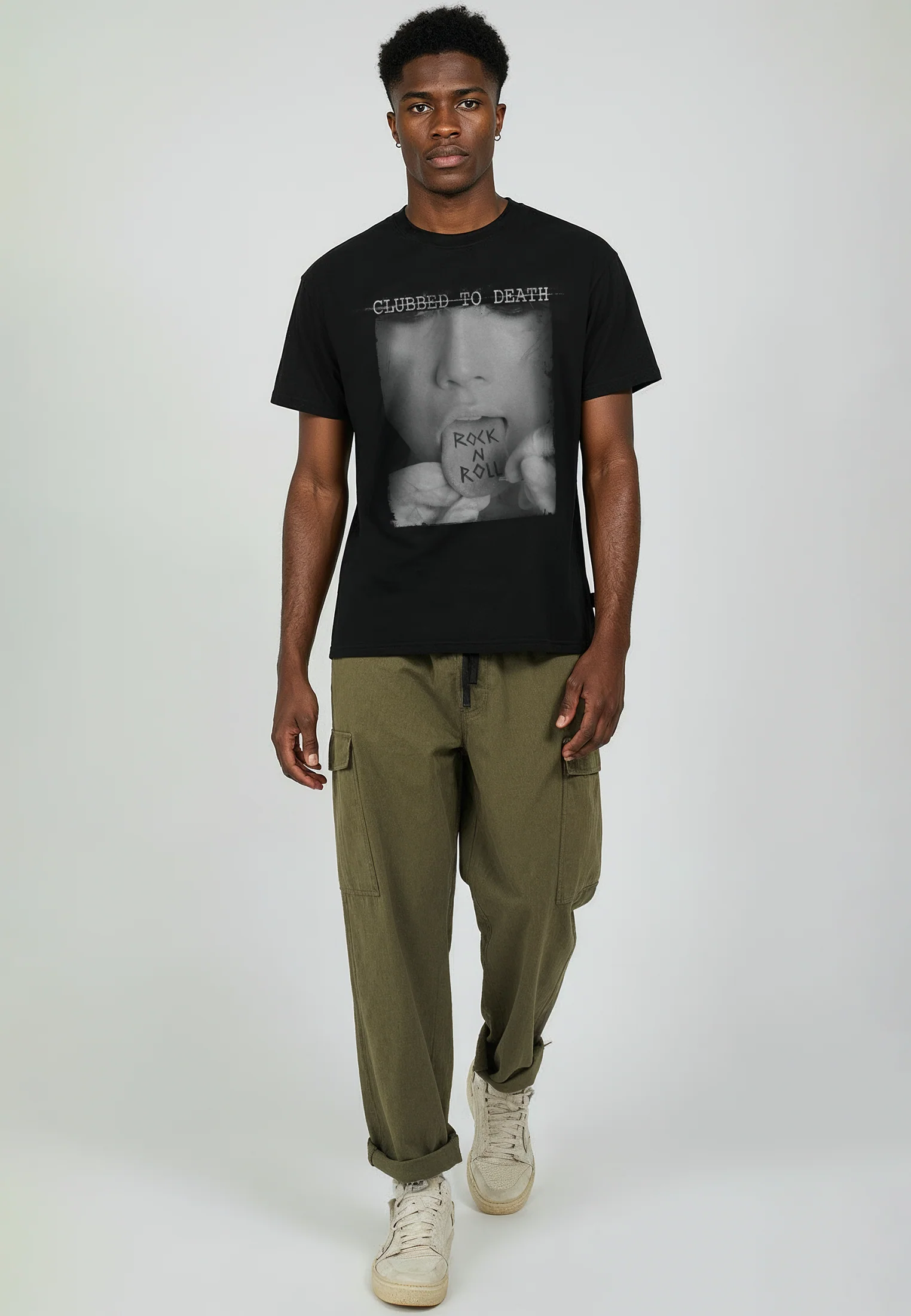 ROCK N ROLL T-SHIRT BLACK - Image 3