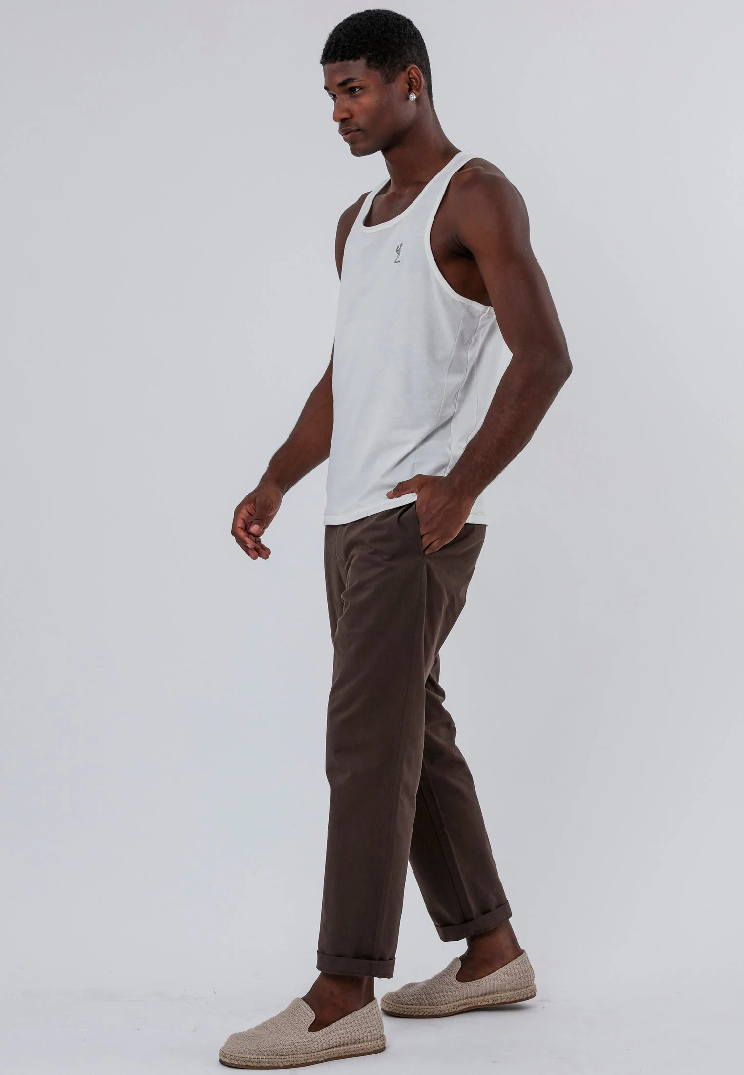 SAINT-TROPEZ LIGHTWEIGHT HOLIDAY CHINOS CHOCOLATE - Image 5