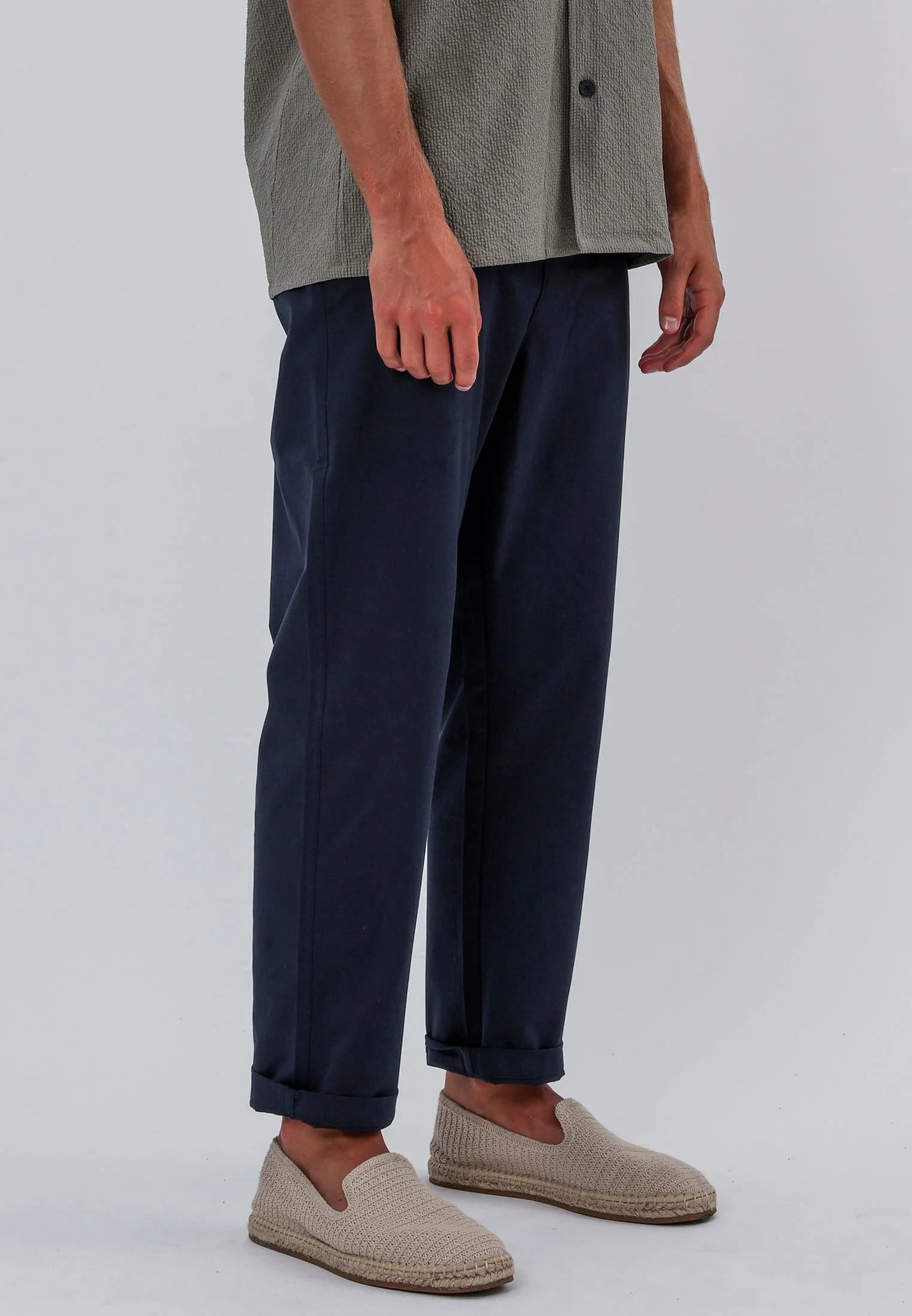 SAINT-TROPEZ LIGHTWEIGHT HOLIDAY CHINOS MIDNIGHT - Image 4