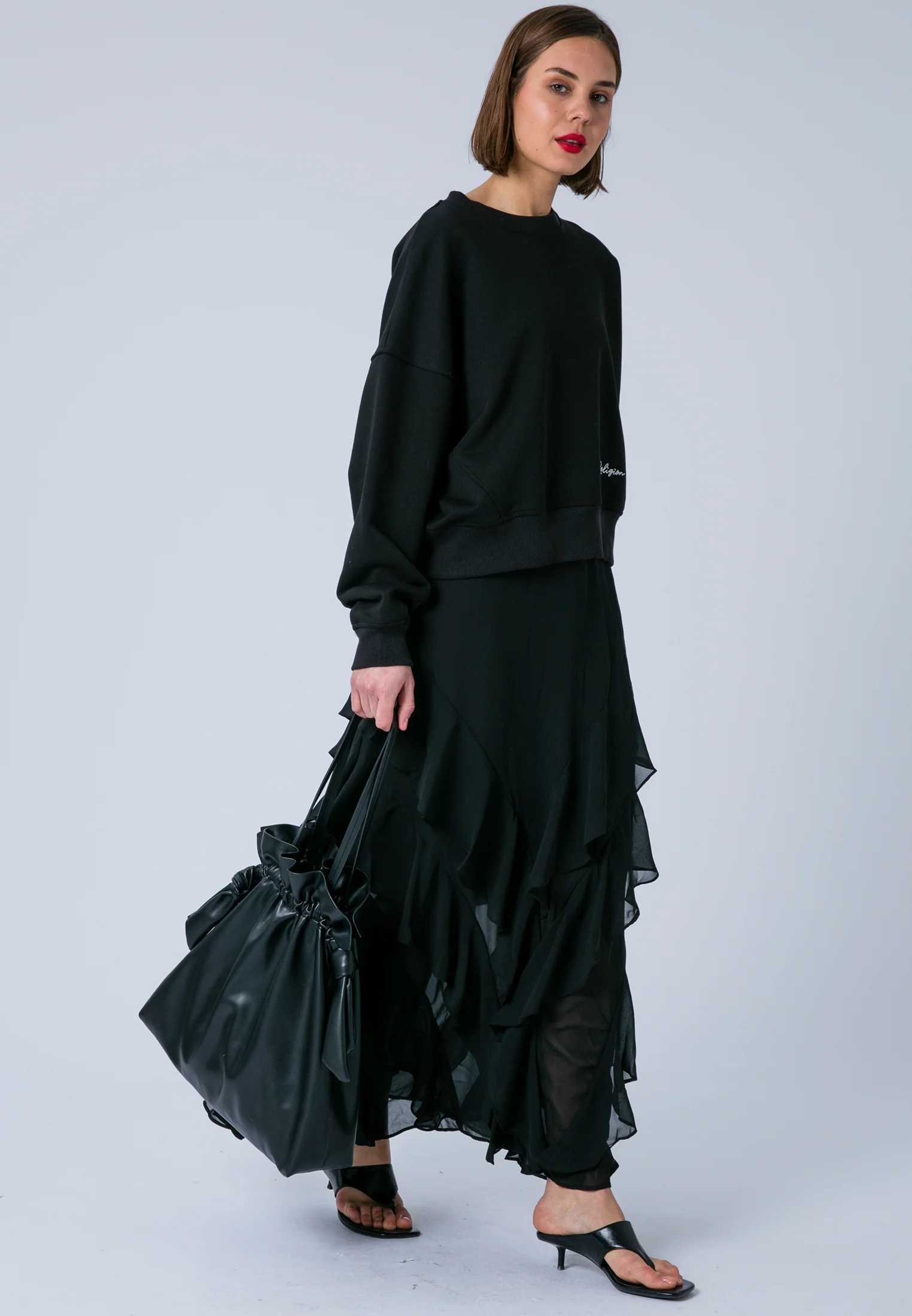 SCARLET SKIRT BLACK - Image 3