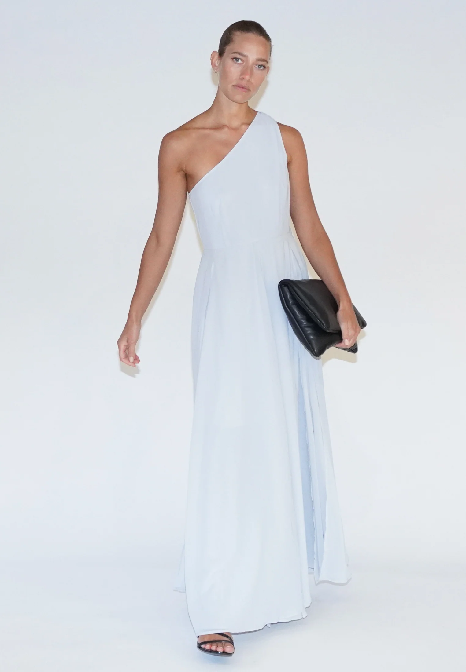 SELECT MAXI DRESS SILVER GREY