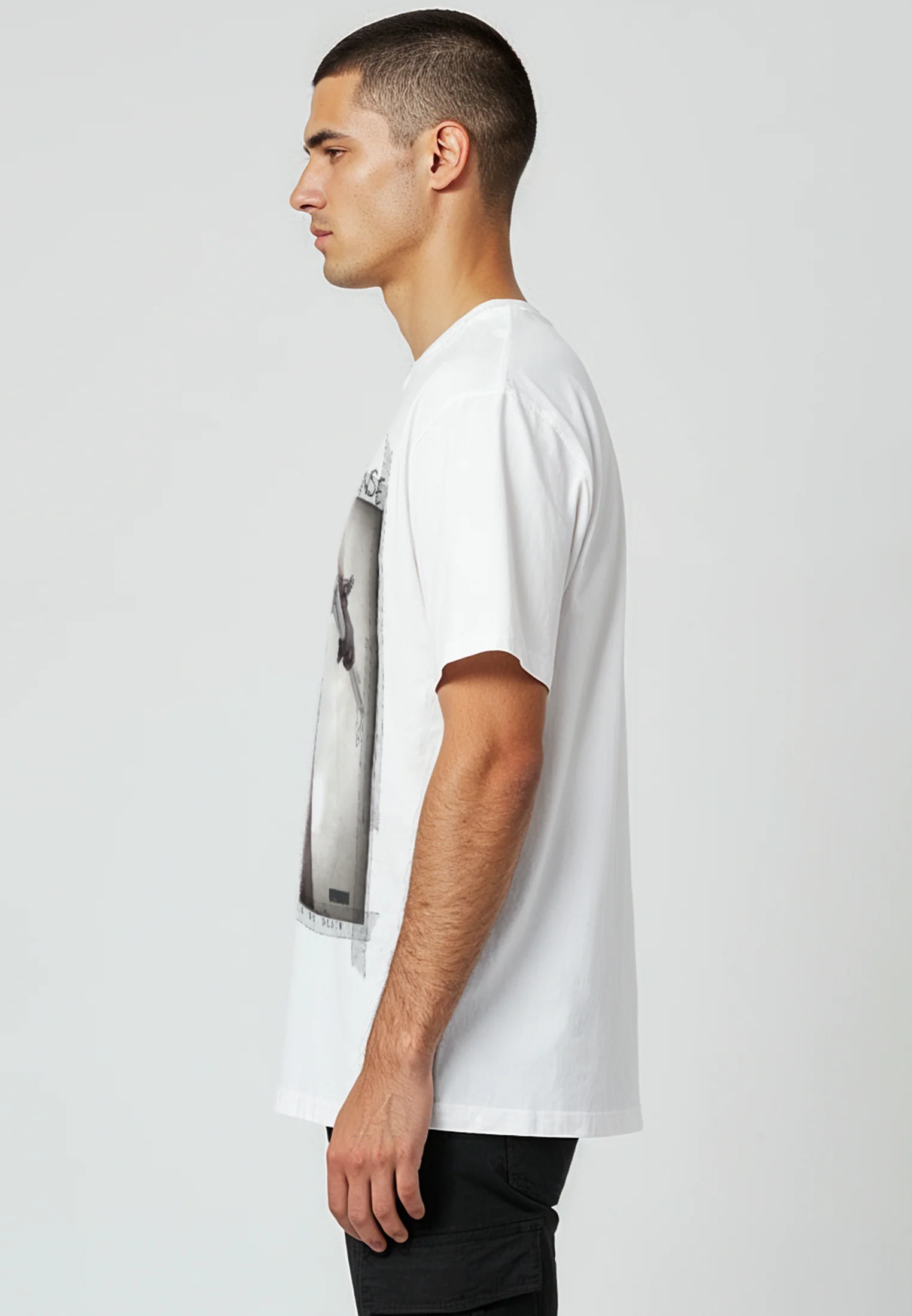 SELF DEFENSE T-SHIRT WHITE - Image 5