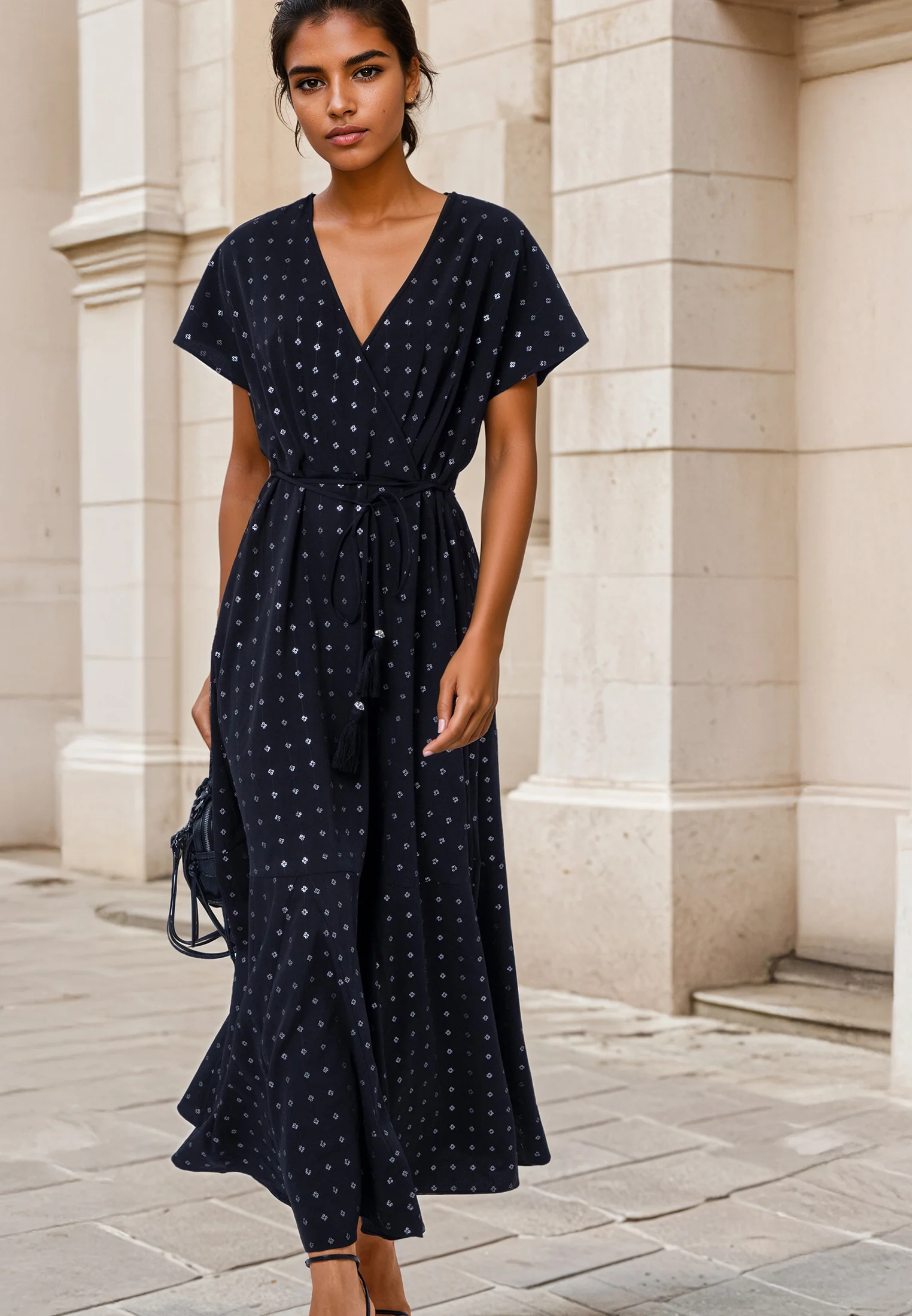 EDIE DRESS JET BLACK - Image 3