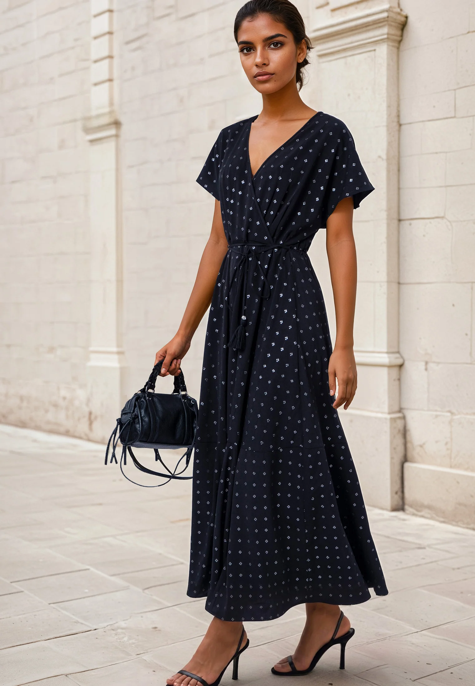 EDIE DRESS JET BLACK - Image 5
