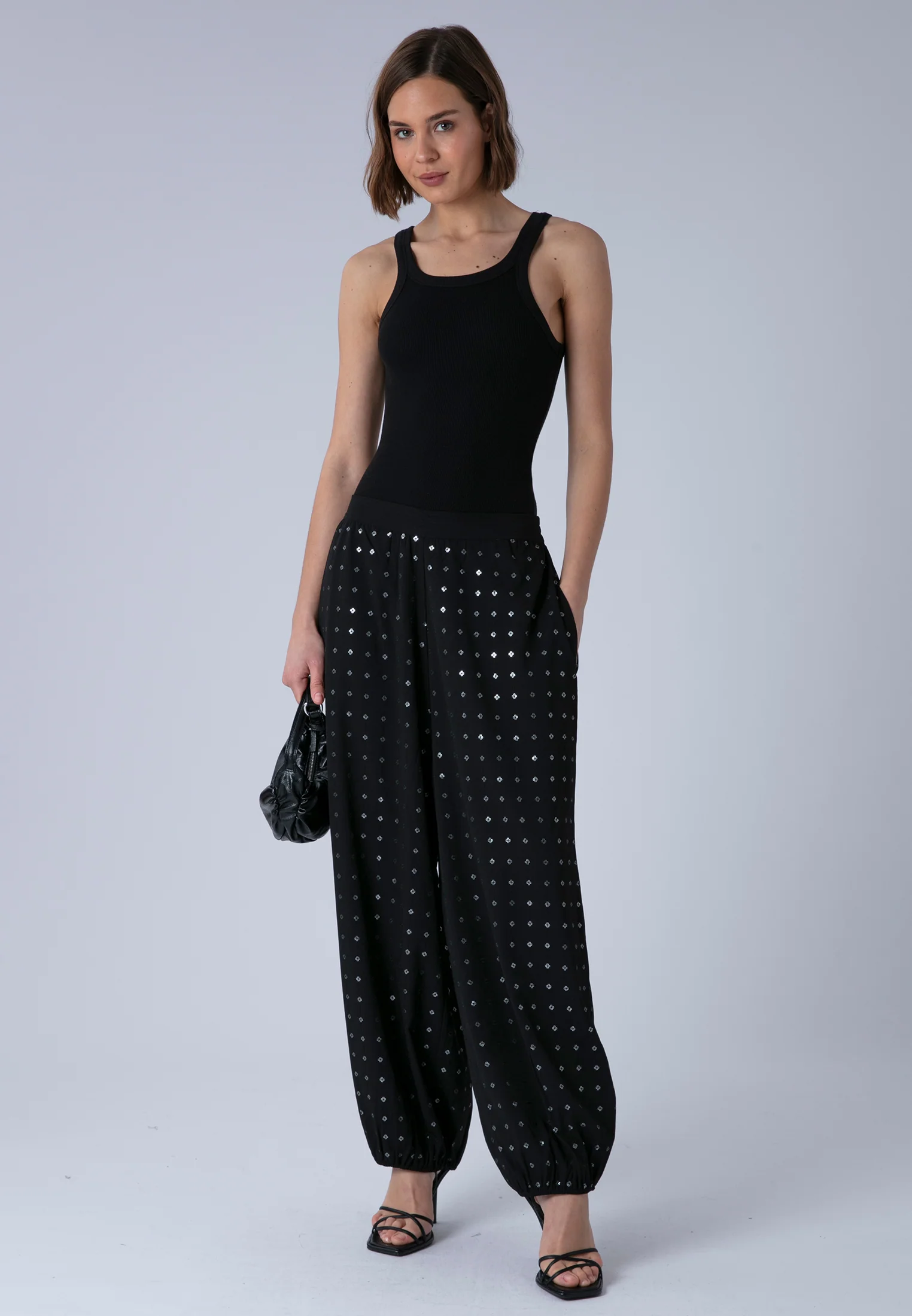 KARA TROUSERS BLACK - Image 2