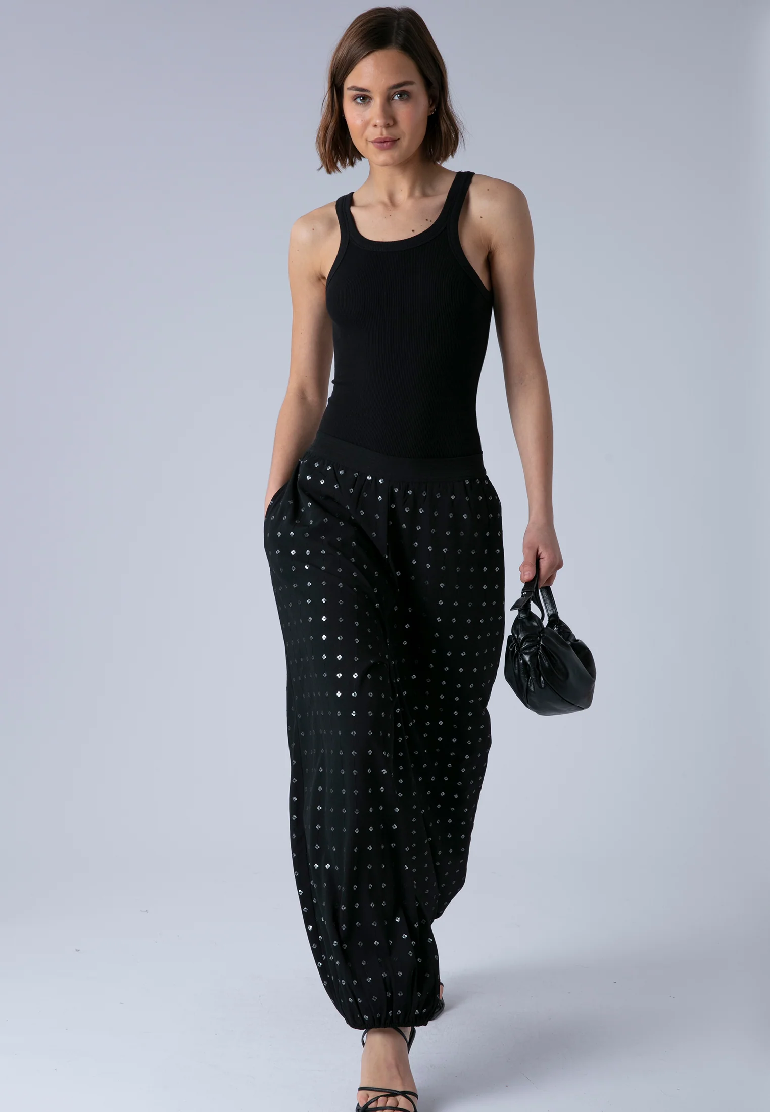 KARA TROUSERS BLACK - Image 6