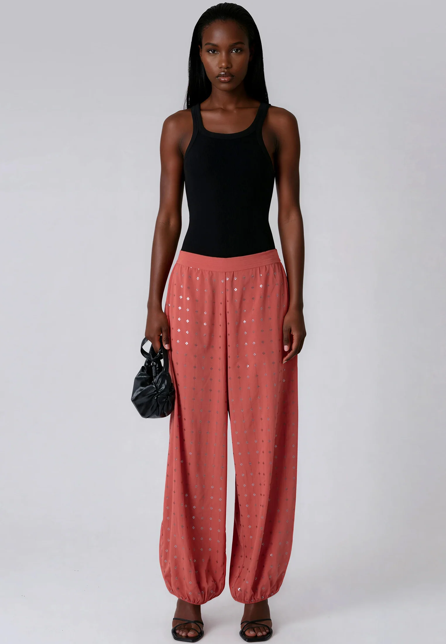 KARA TROUSERS BURNT SIENNA - Image 3