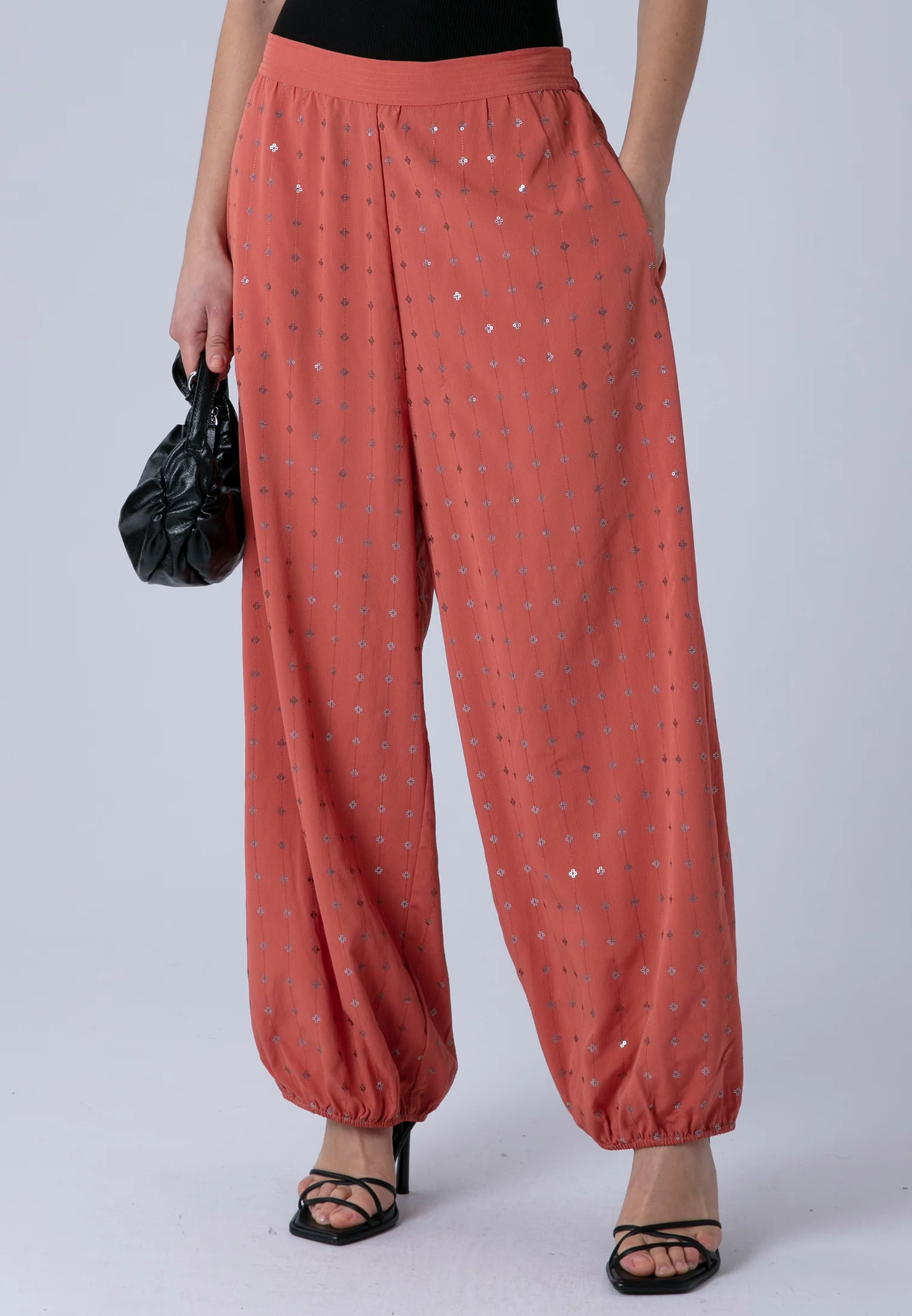KARA TROUSERS BURNT SIENNA - Image 6
