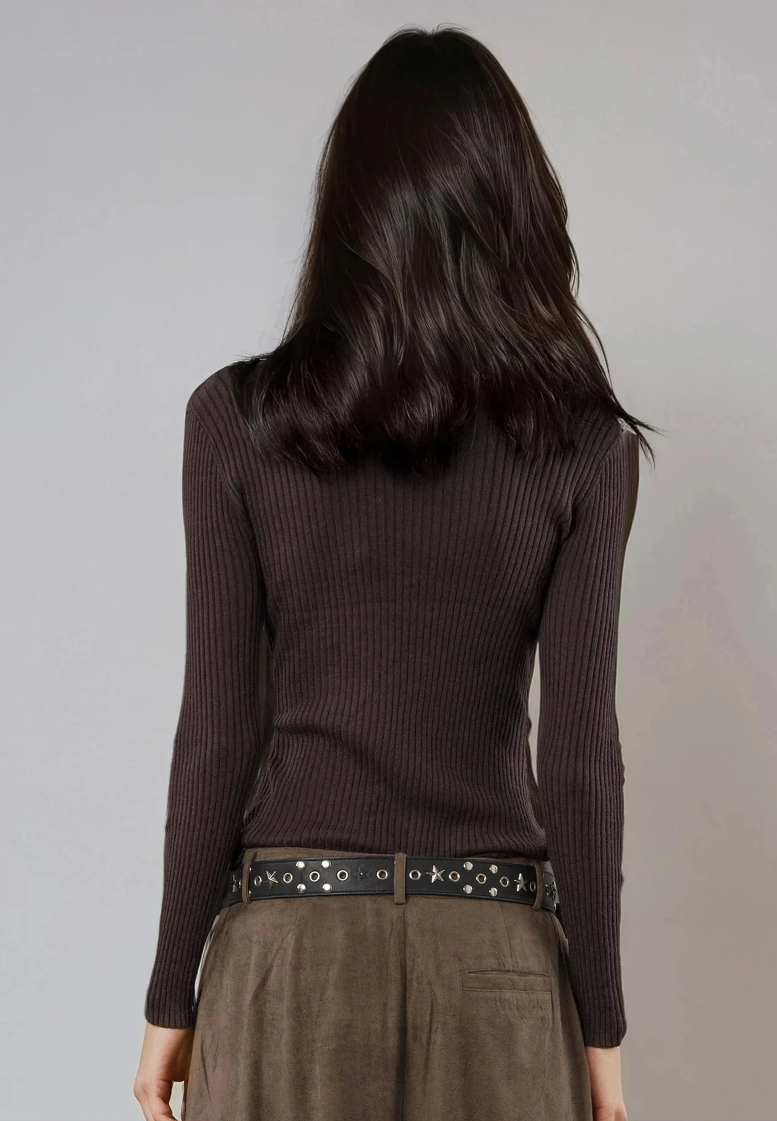 SERENA JUMPER BROWN - Image 2