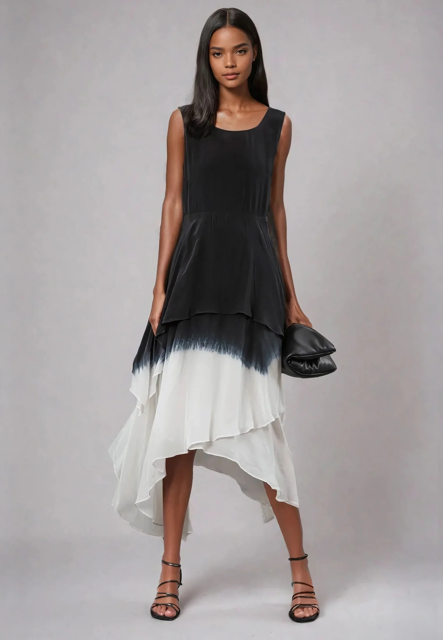 SERPENTINE DRESS DIP DYE - Image 4