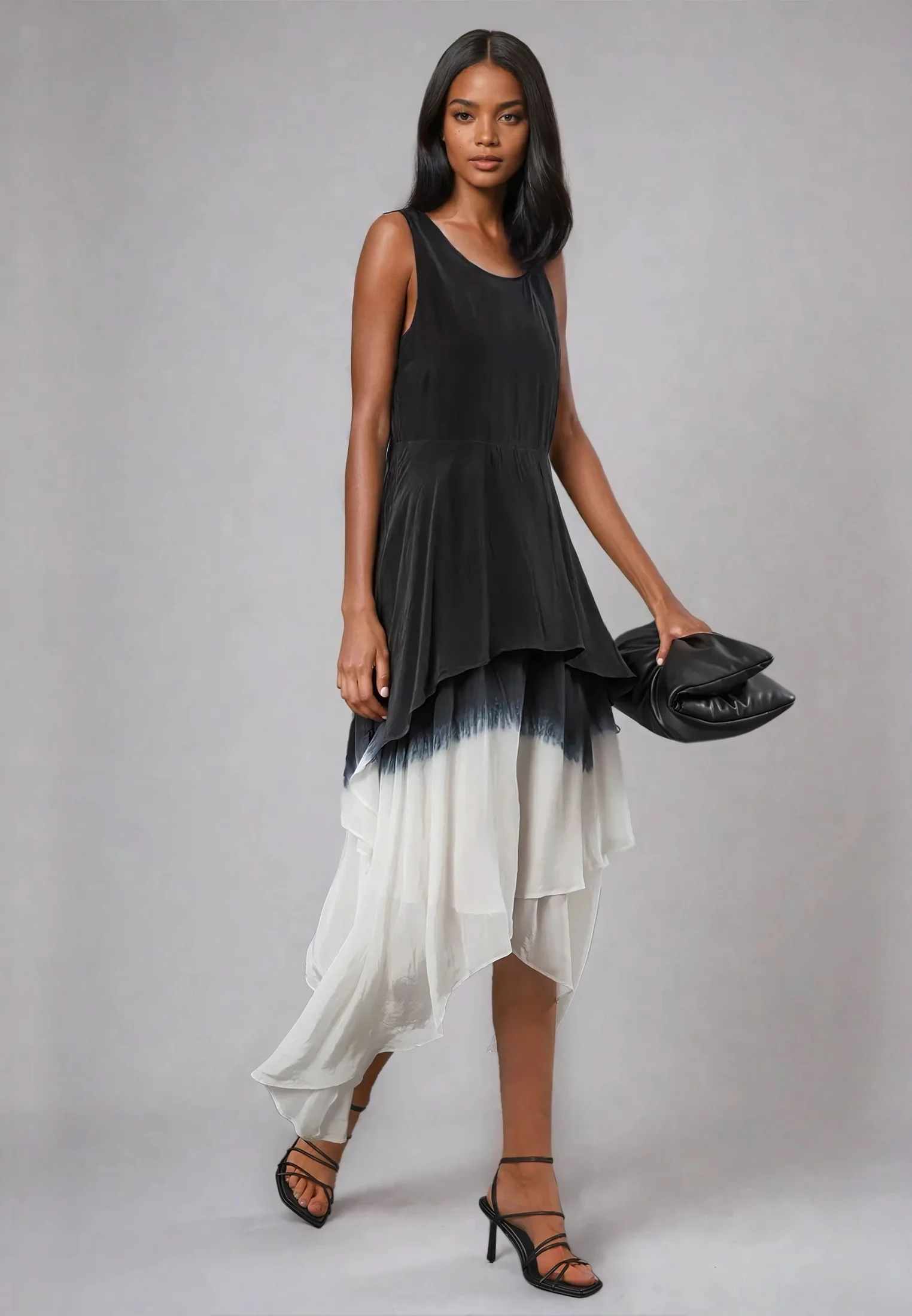 SERPENTINE DRESS DIP DYE - Image 5