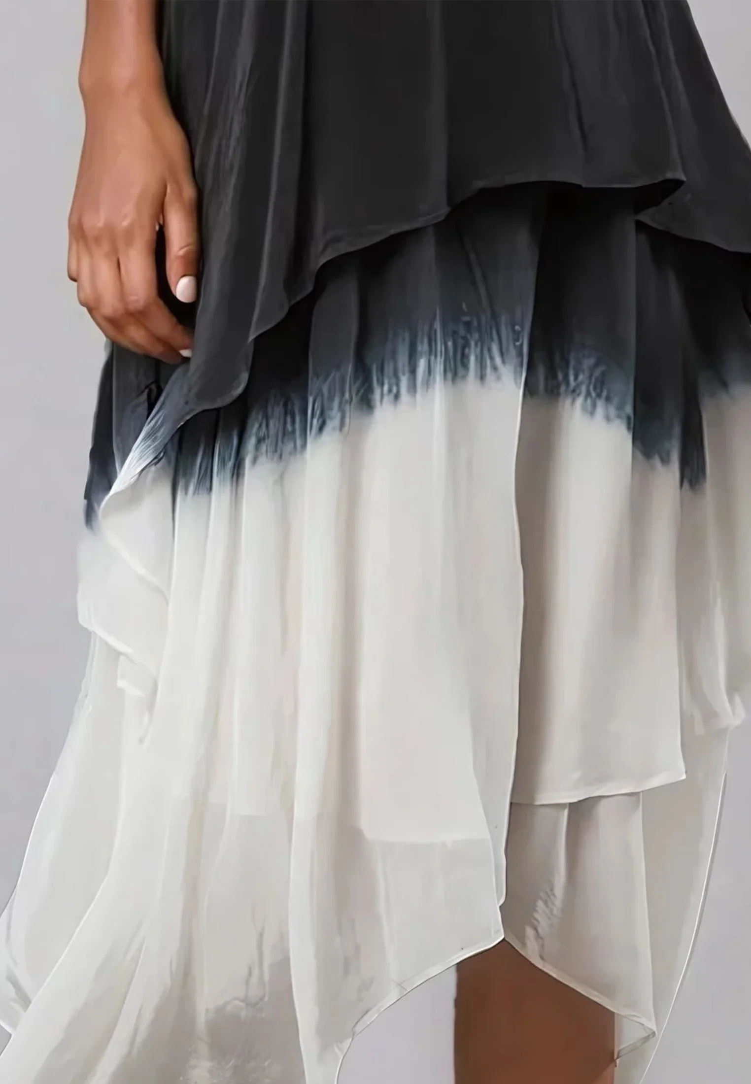 SERPENTINE DRESS DIP DYE - Image 6