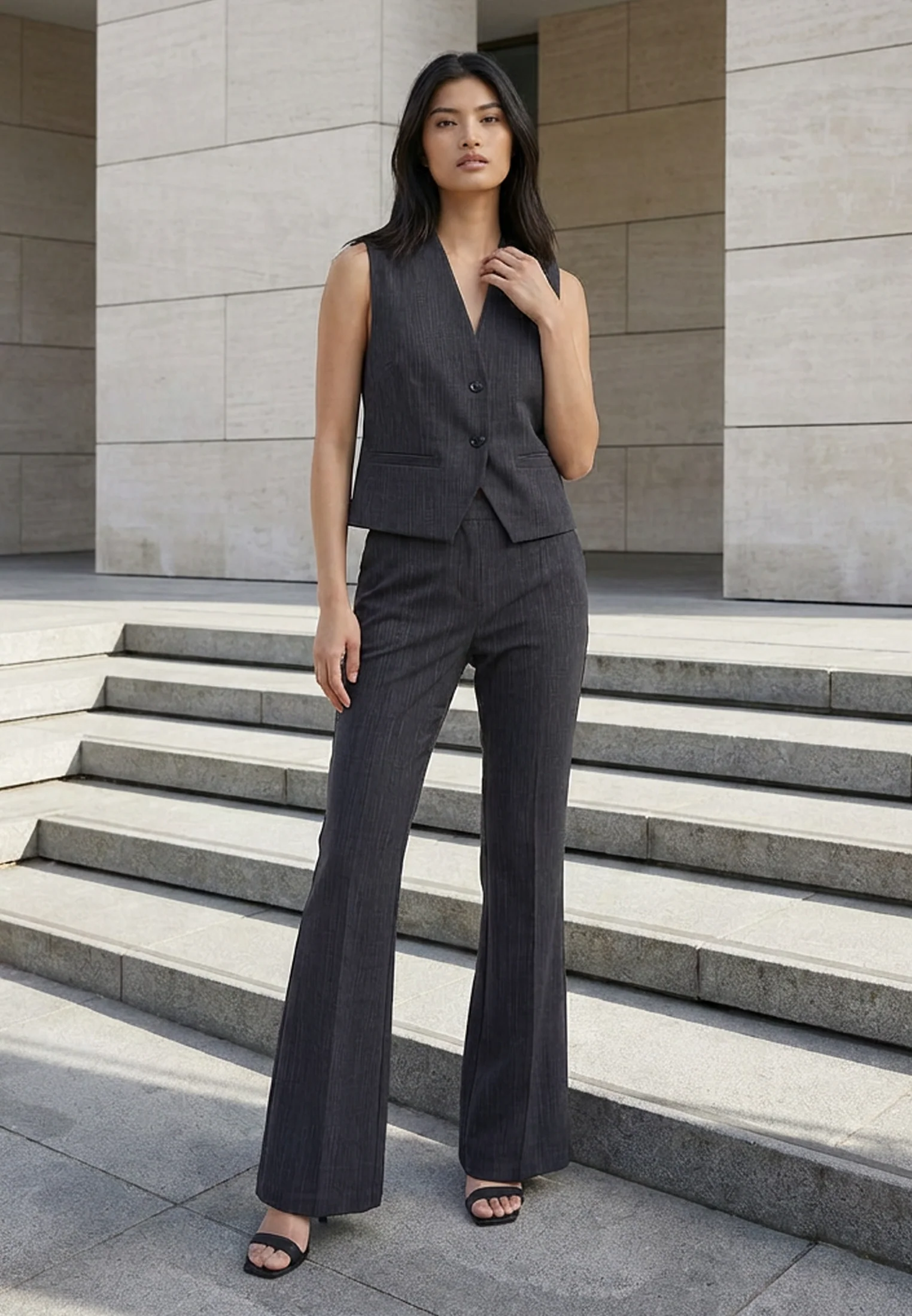 SHARP TROUSERS GREY - Image 8