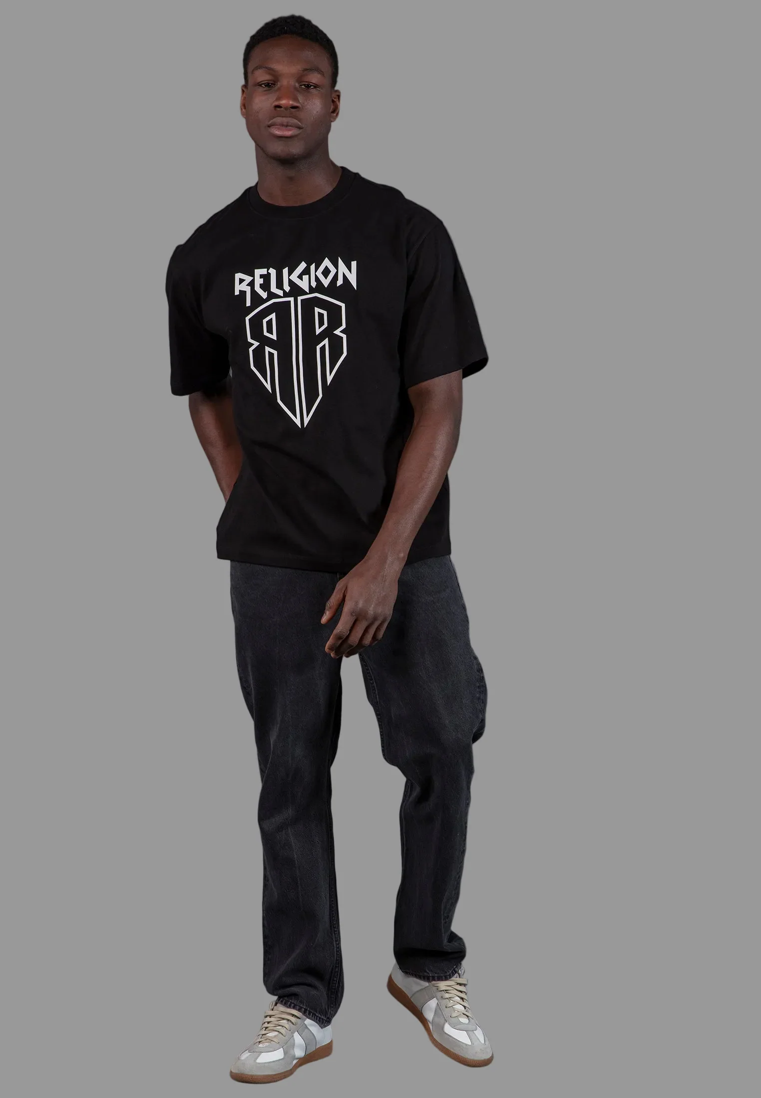 SHIELD T-SHIRT BLACK - Image 3