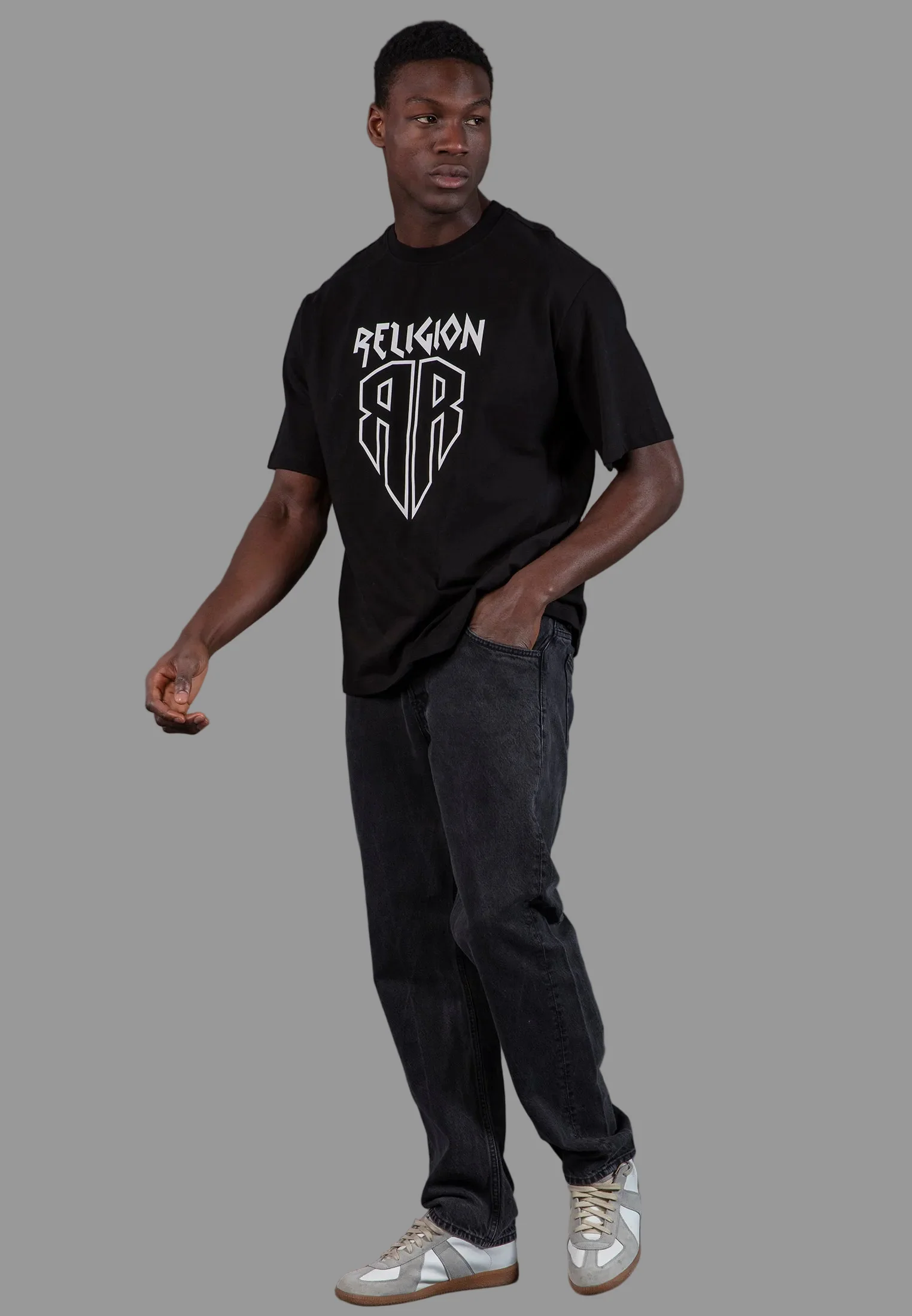 SHIELD T-SHIRT BLACK - Image 5