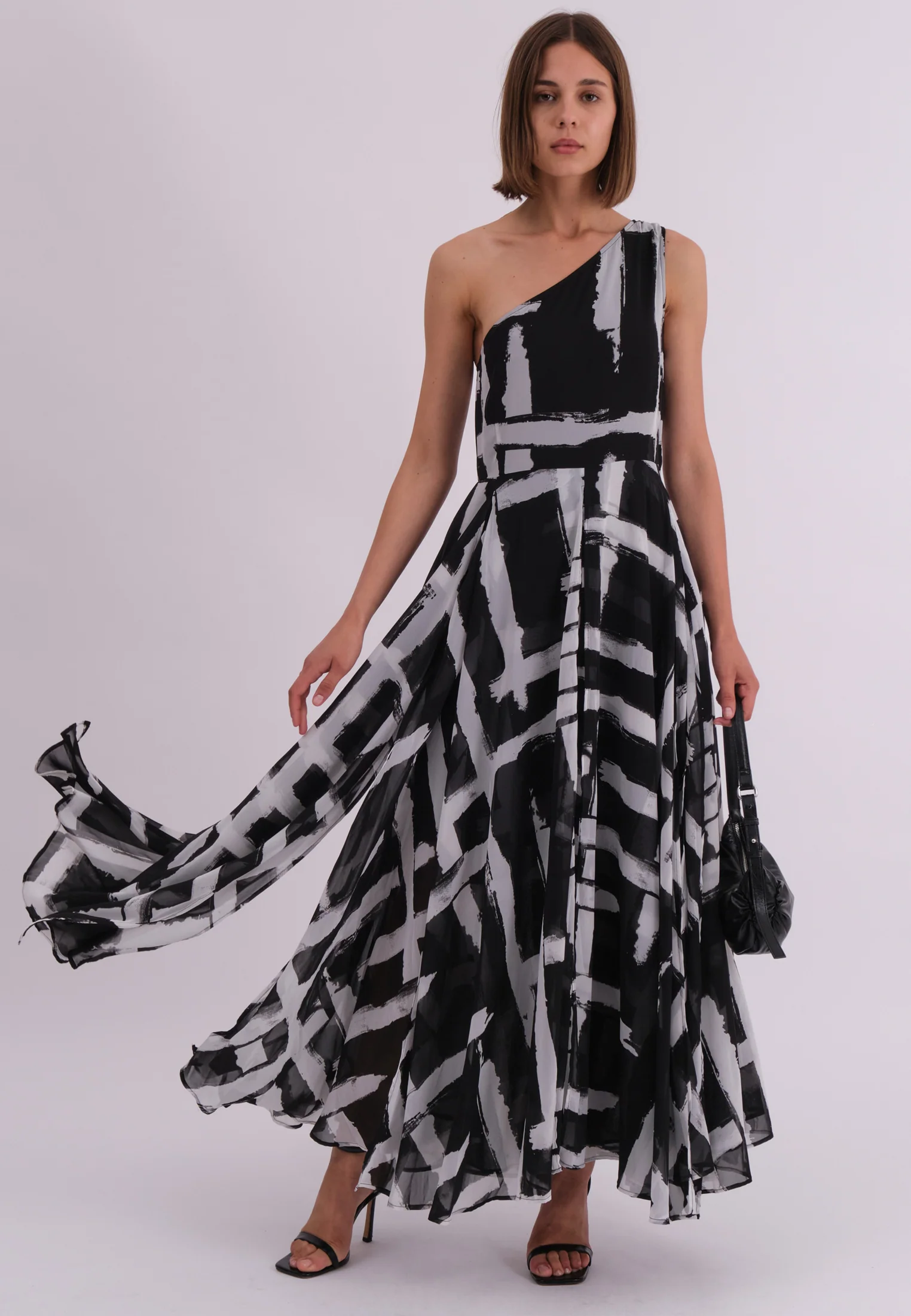 SIGNATURE MAXI DRESS SELVAGE BLACK - Image 2