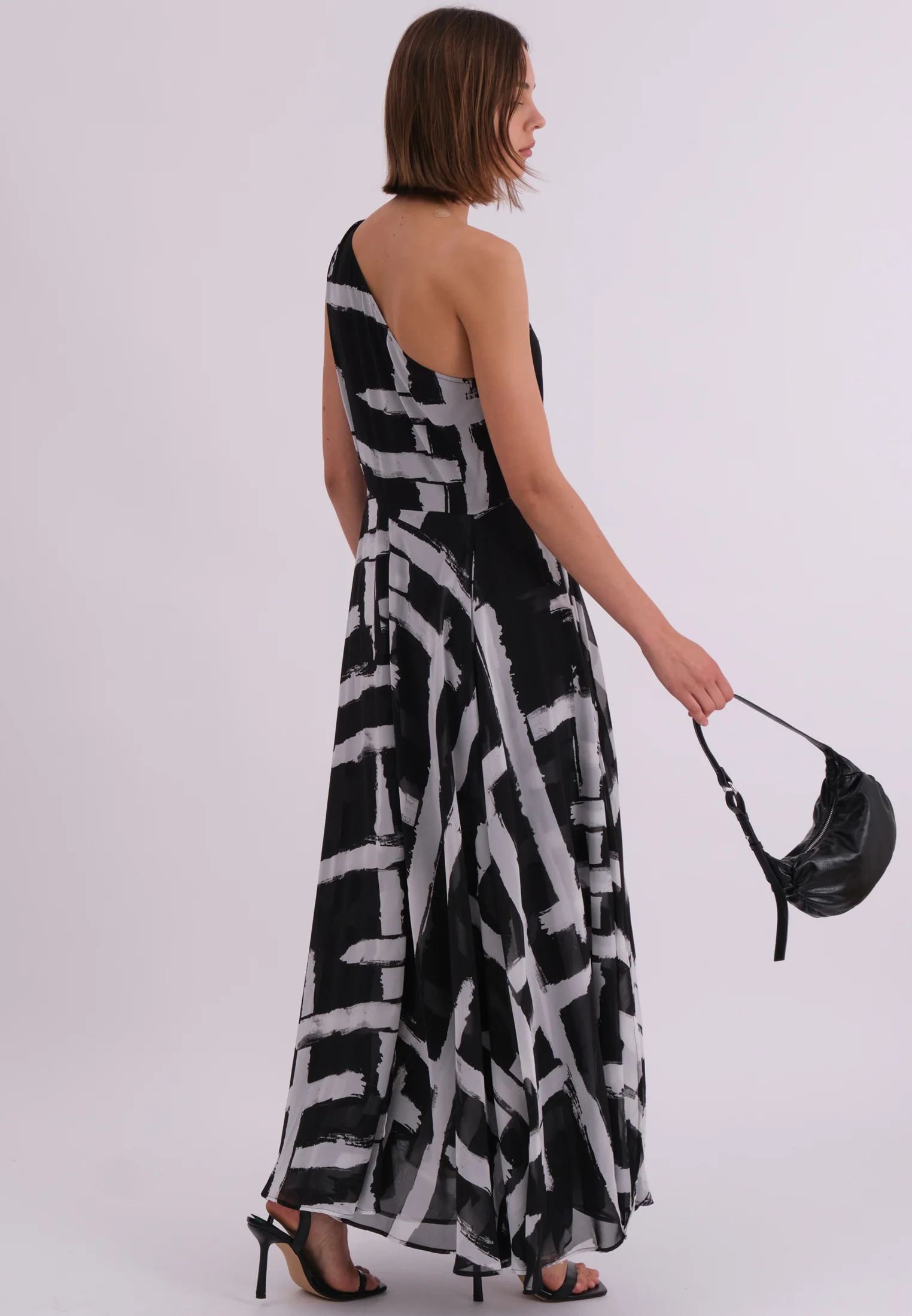 SIGNATURE MAXI DRESS SELVAGE BLACK - Image 3