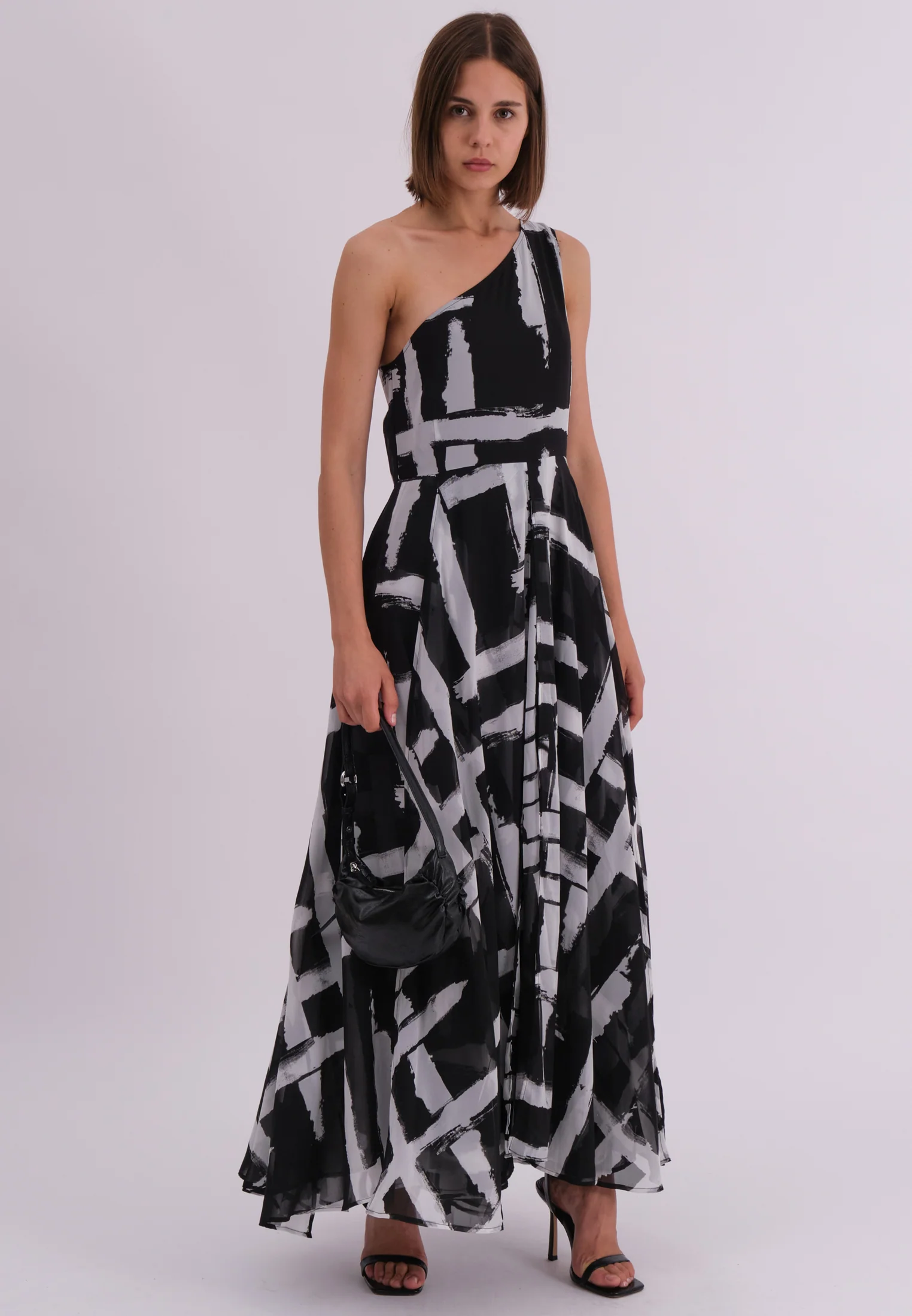 SIGNATURE MAXI DRESS SELVAGE BLACK - Image 5