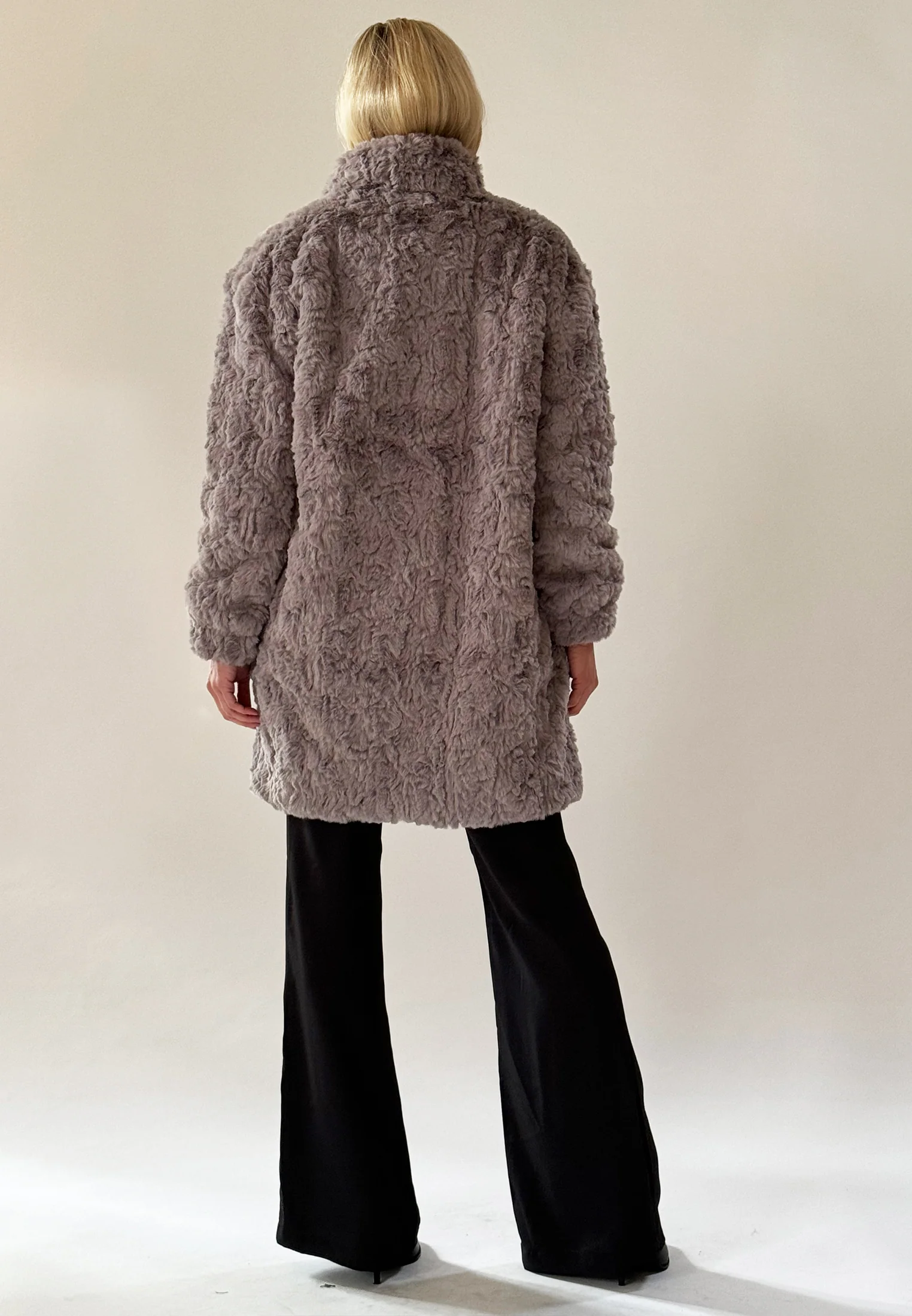 SILENT COAT DUSTY GREY - Image 2