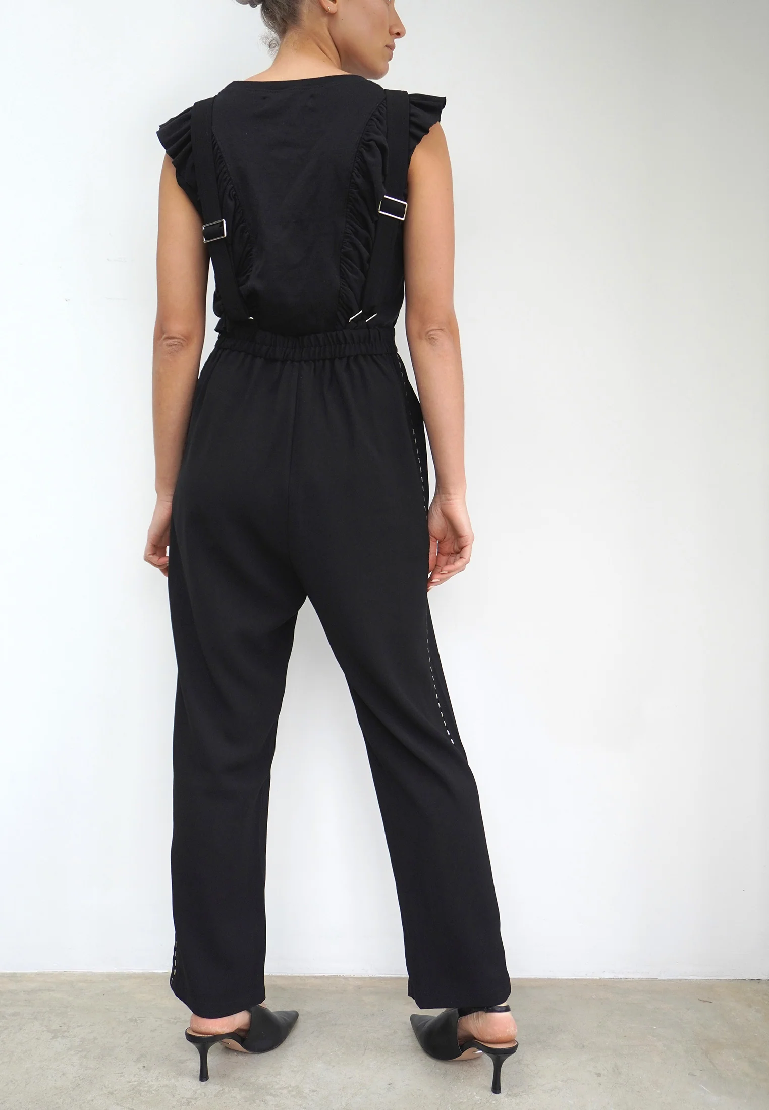 SINGULAR DUNGAREES BLACK - Image 6