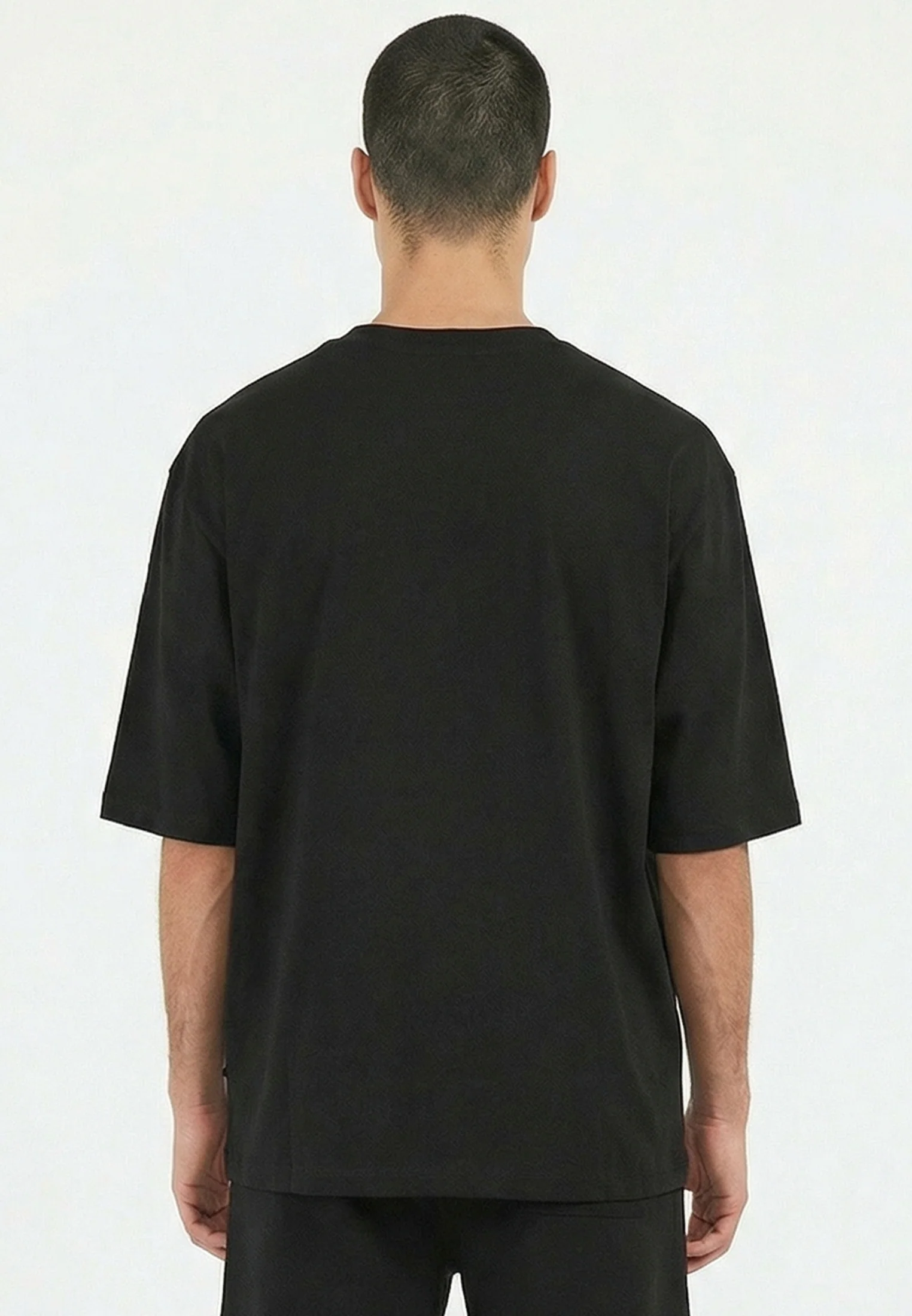 SLUB T-SHIRT BLACK - Image 3