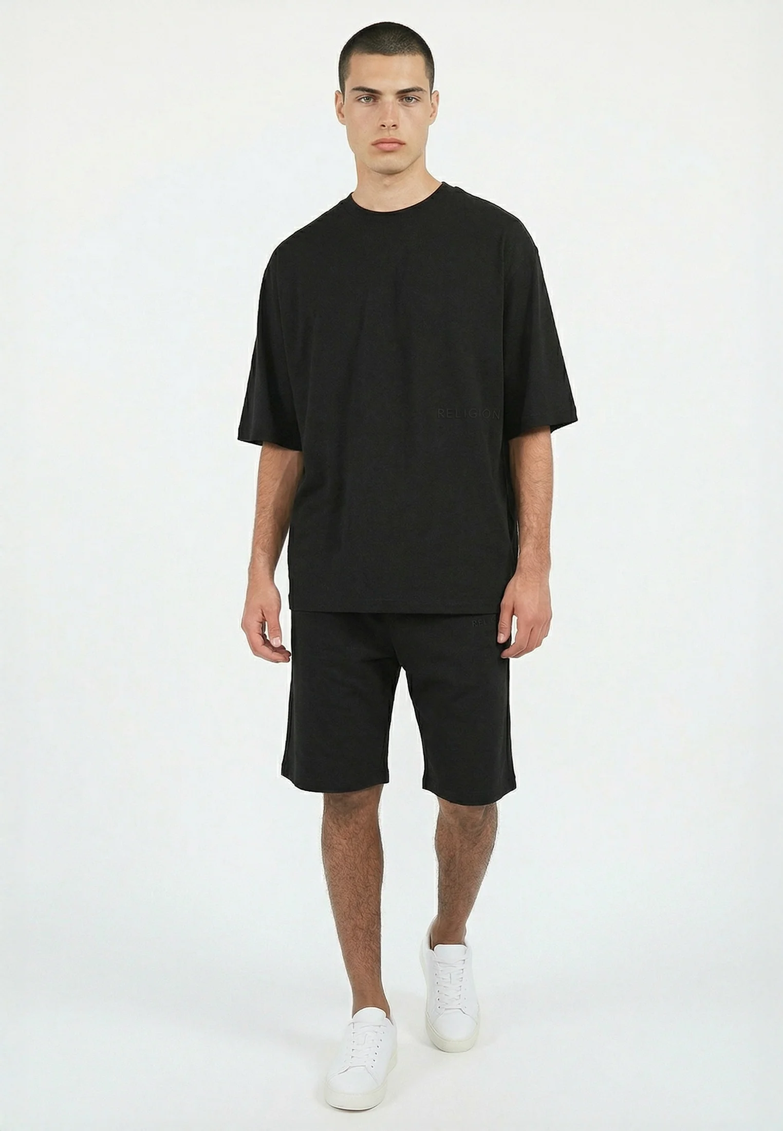 SLUB T-SHIRT BLACK - Image 4