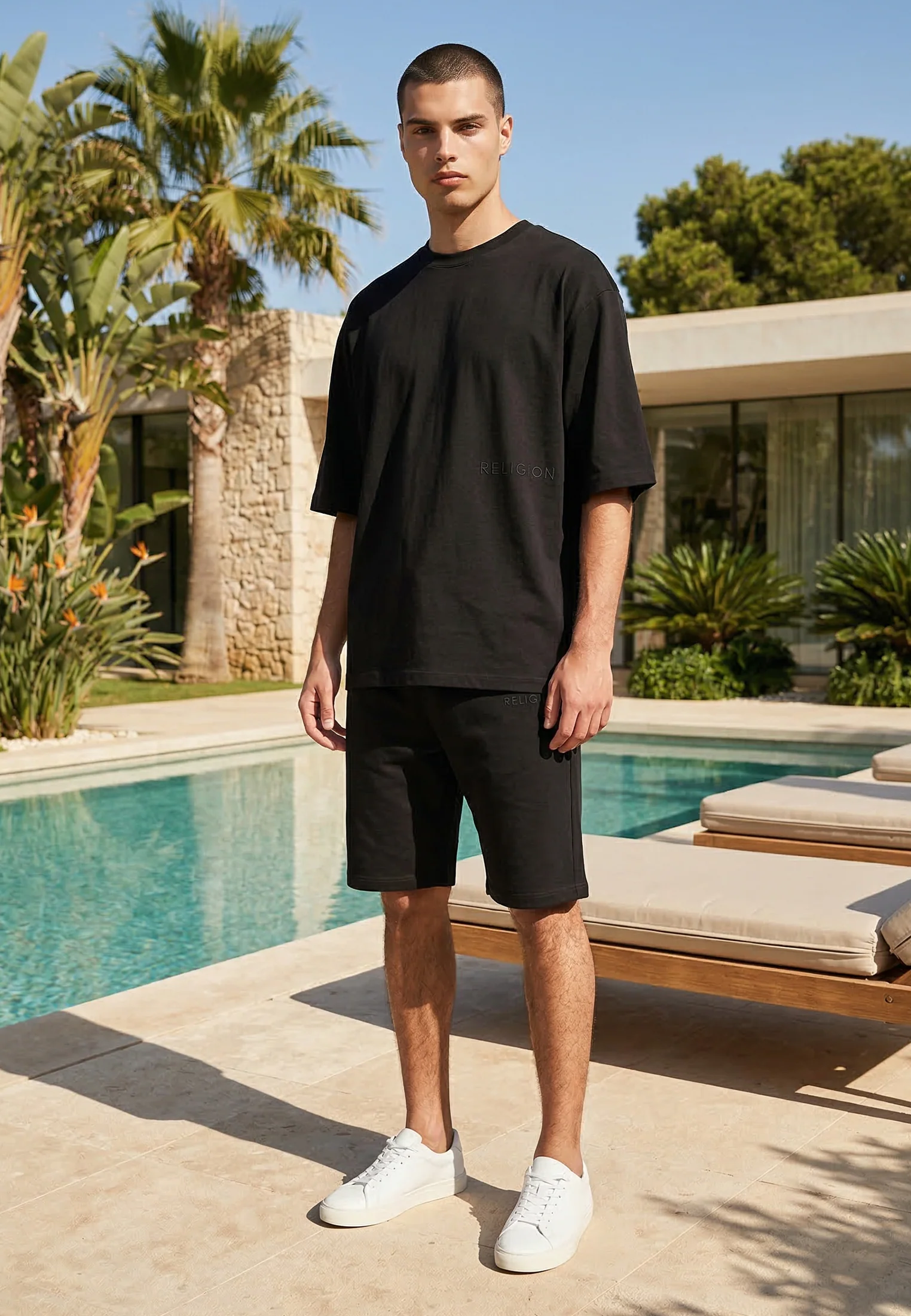 SLUB T-SHIRT BLACK - Image 5