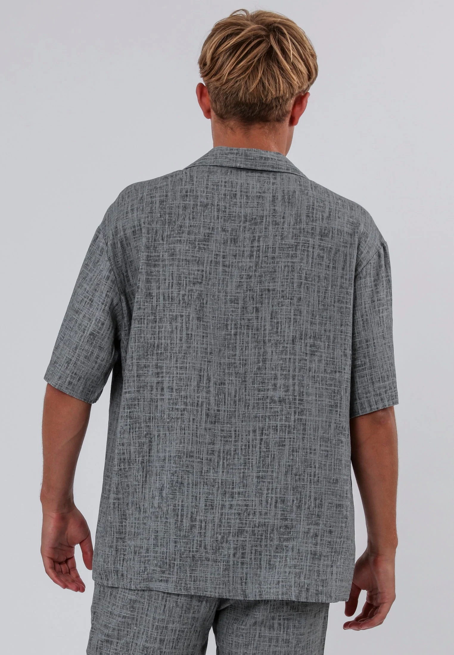 SMOKE SHIRT DARK GREY - Image 3