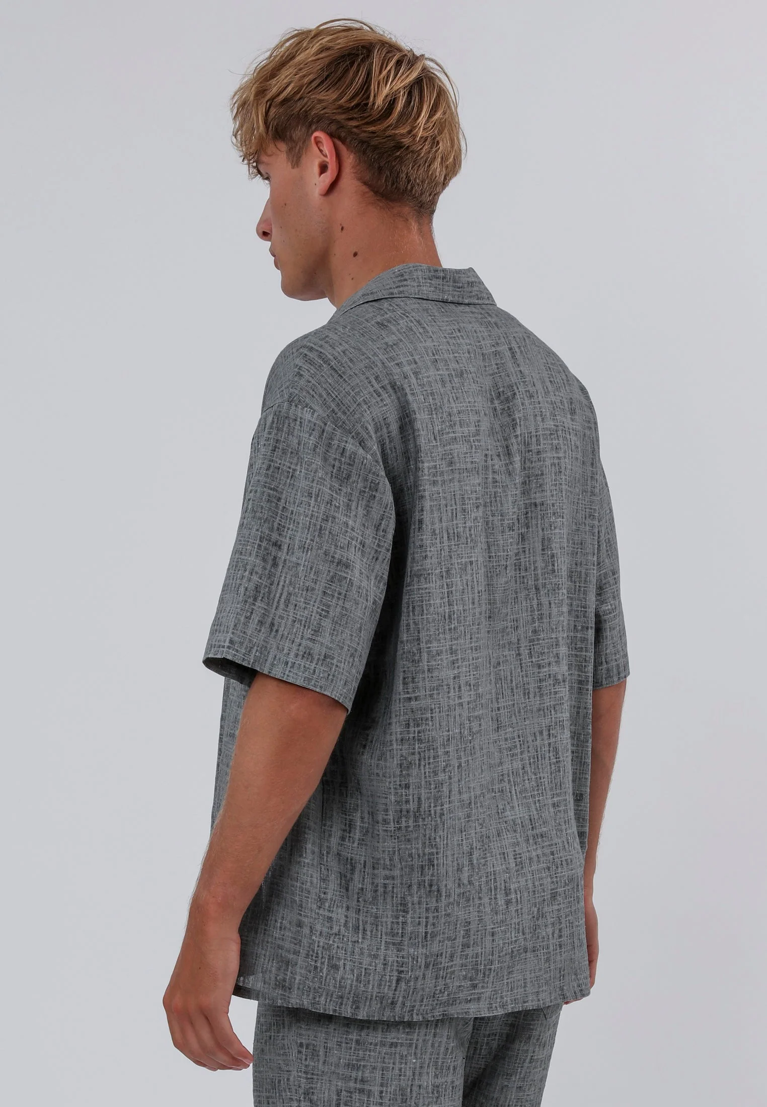 SMOKE SHIRT DARK GREY - Image 4