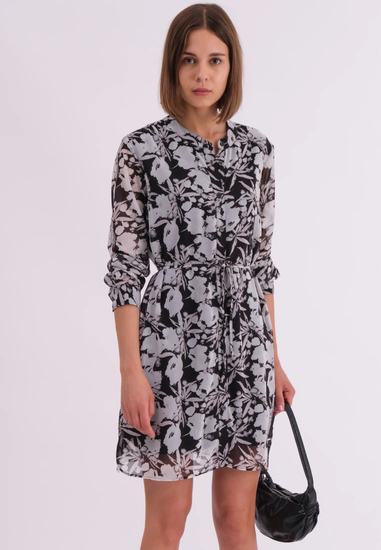 SOLSTICE KAFTAN PRIME GREY FLORAL - Image 2