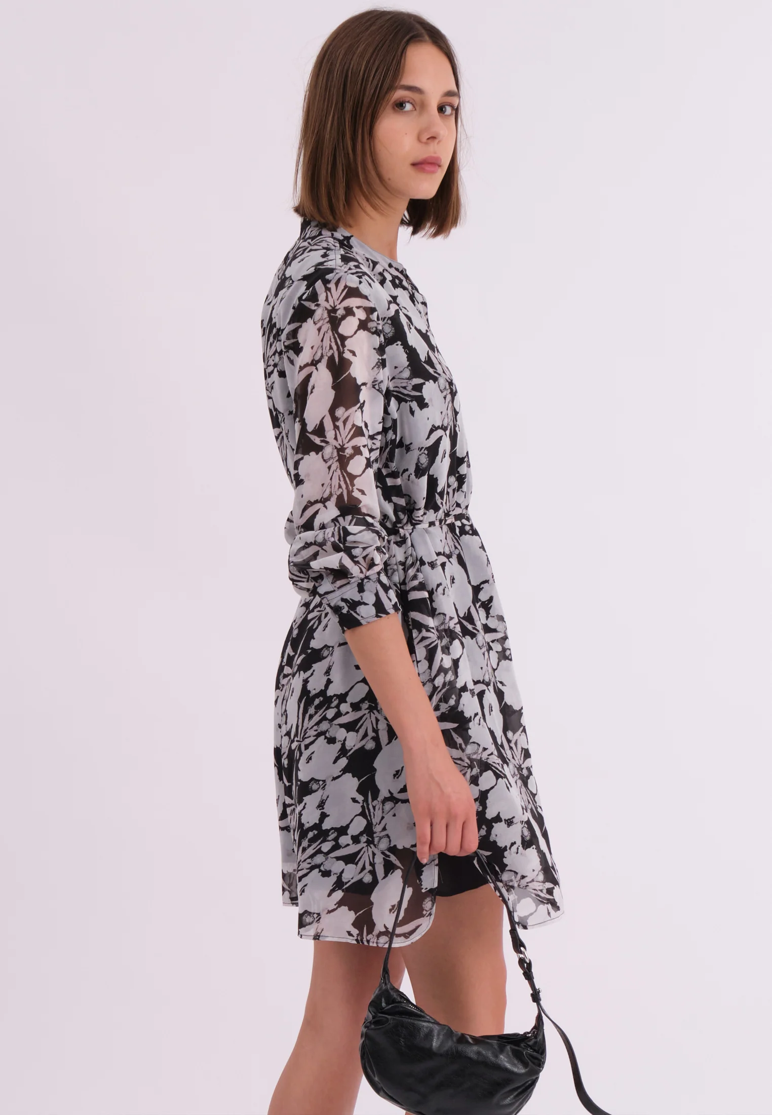 SOLSTICE KAFTAN PRIME GREY FLORAL - Image 5